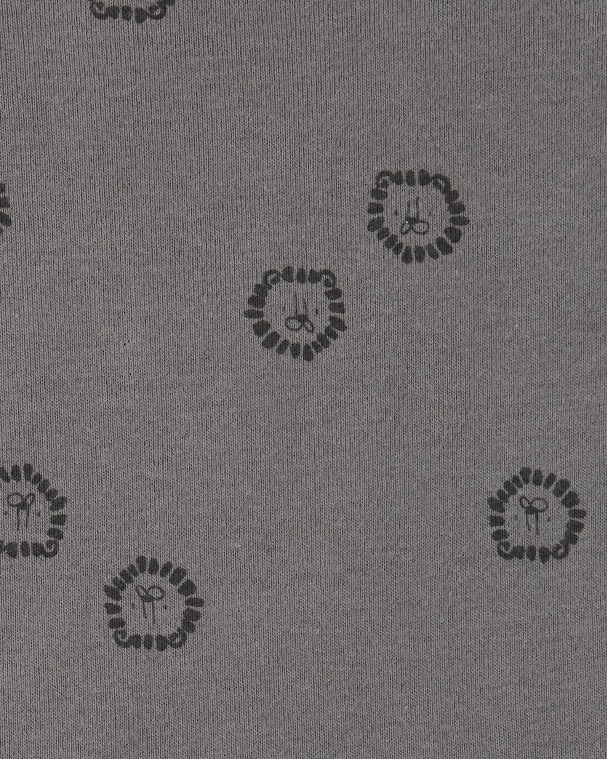 Carter's Baby Boy 5-Pack Striped Alligator Short-Sleeve Bodysuits