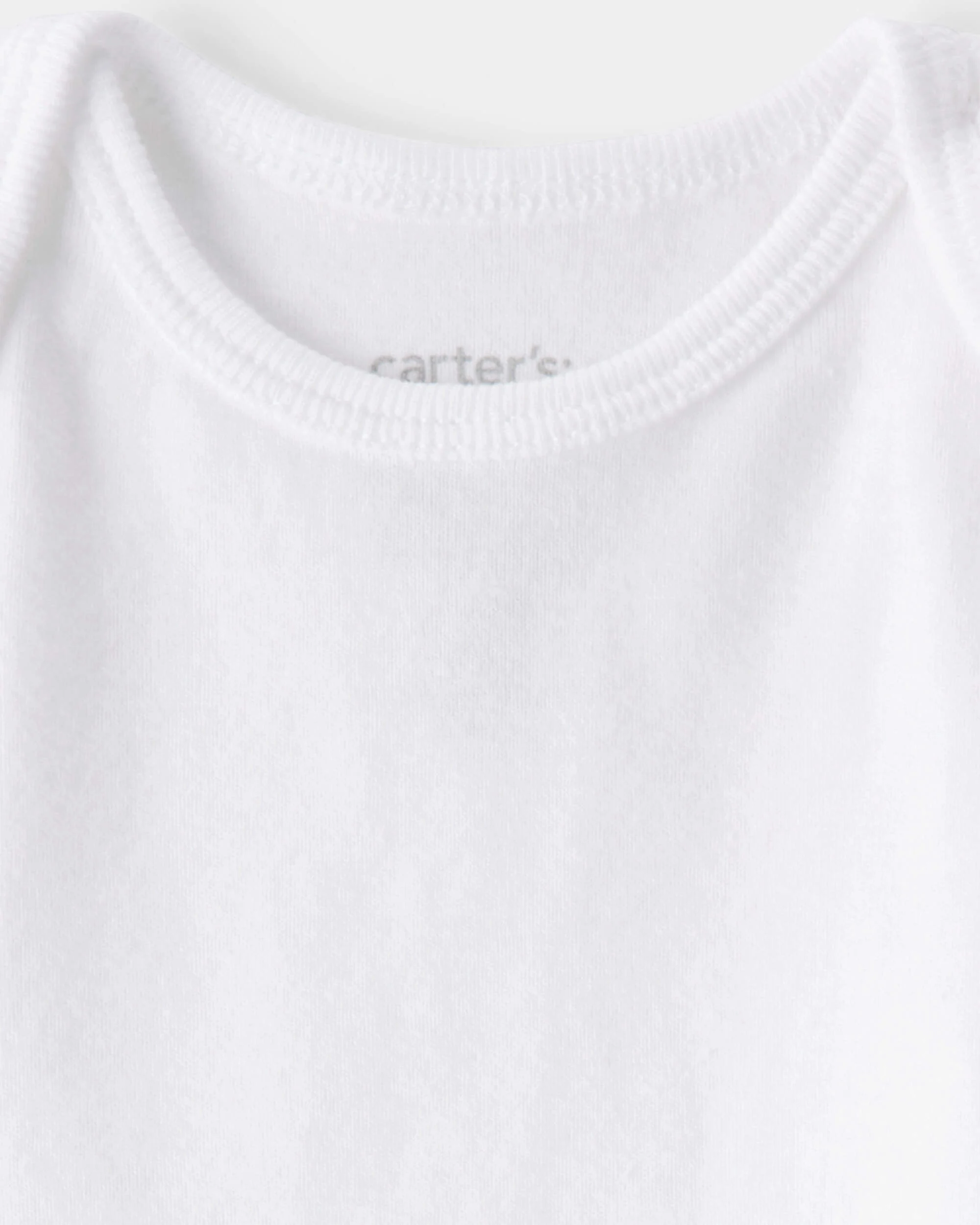 Carter's Baby 10-Pack Sleeveless Cotton Bodysuits - White
