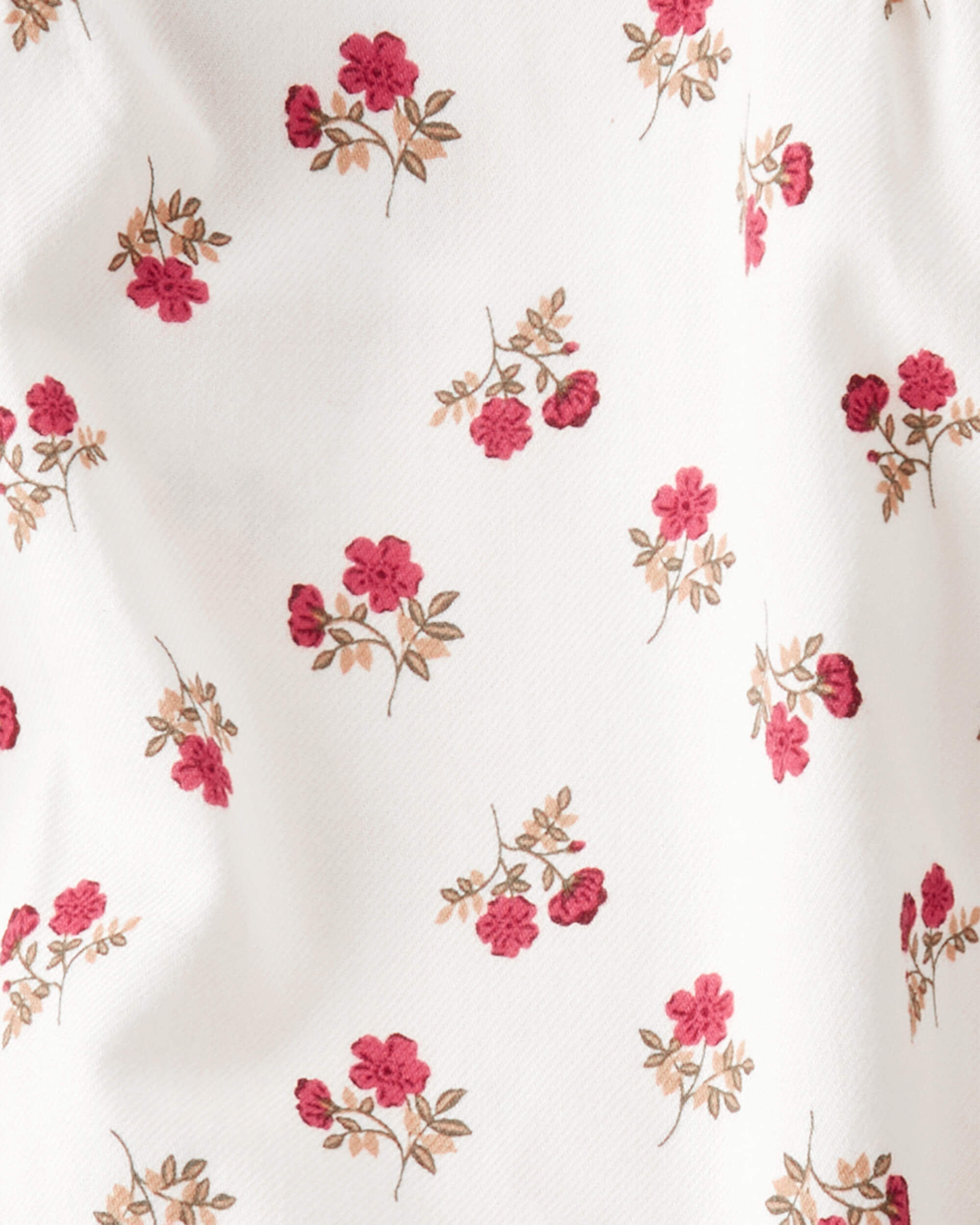 Carter's Baby 3-Piece Floral Bubble Outfit Set - Pink/White