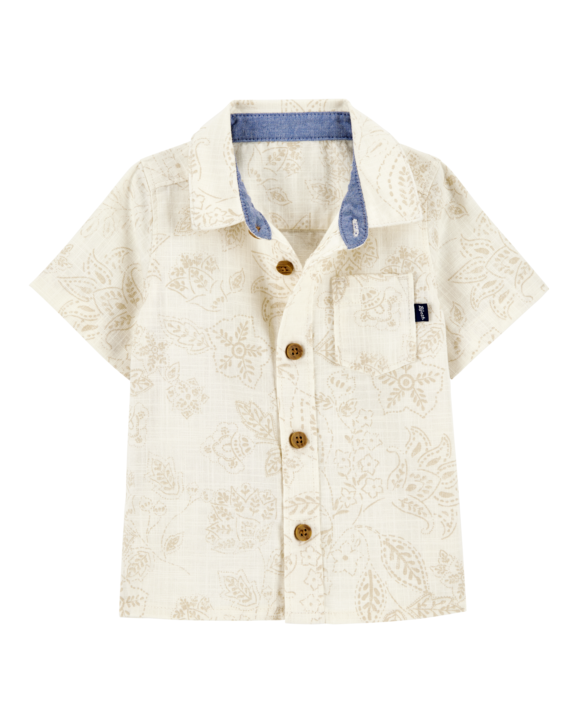 Carter's Baby 2-Piece Tropical Paisley Top & Trail Shorts Set