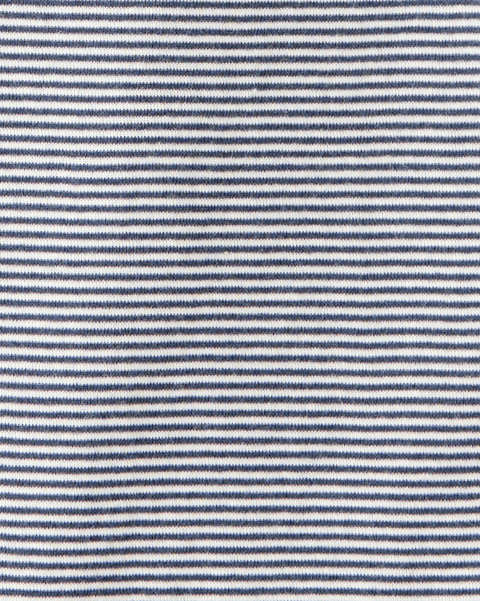 Carter's Baby Boy 5-Pack Cowboy Print Cotton Multipack Bodysuits - Blue/White/Orange/Green