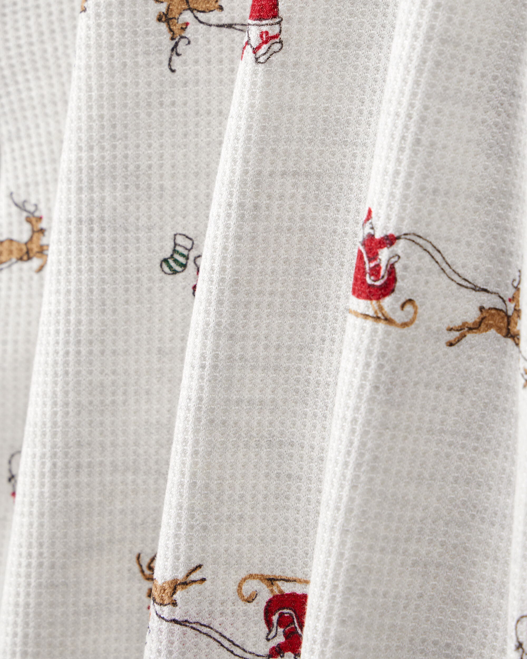 Carter's Baby 2-Piece Sleigh Print PurelySoft Tee & Pant Set - Grey