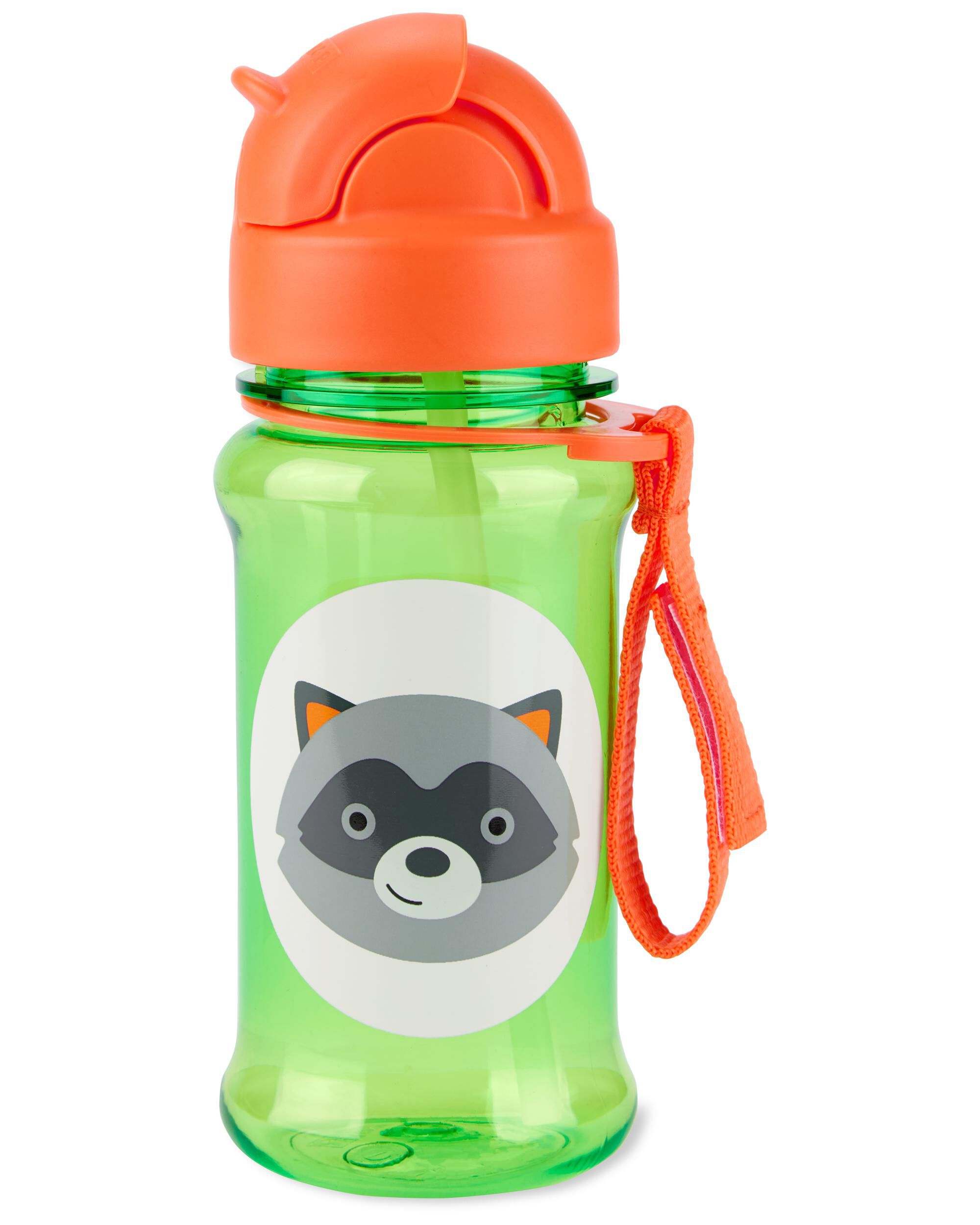Carter's ZOO Straw Bottle With Tritan Renew - Raccoon