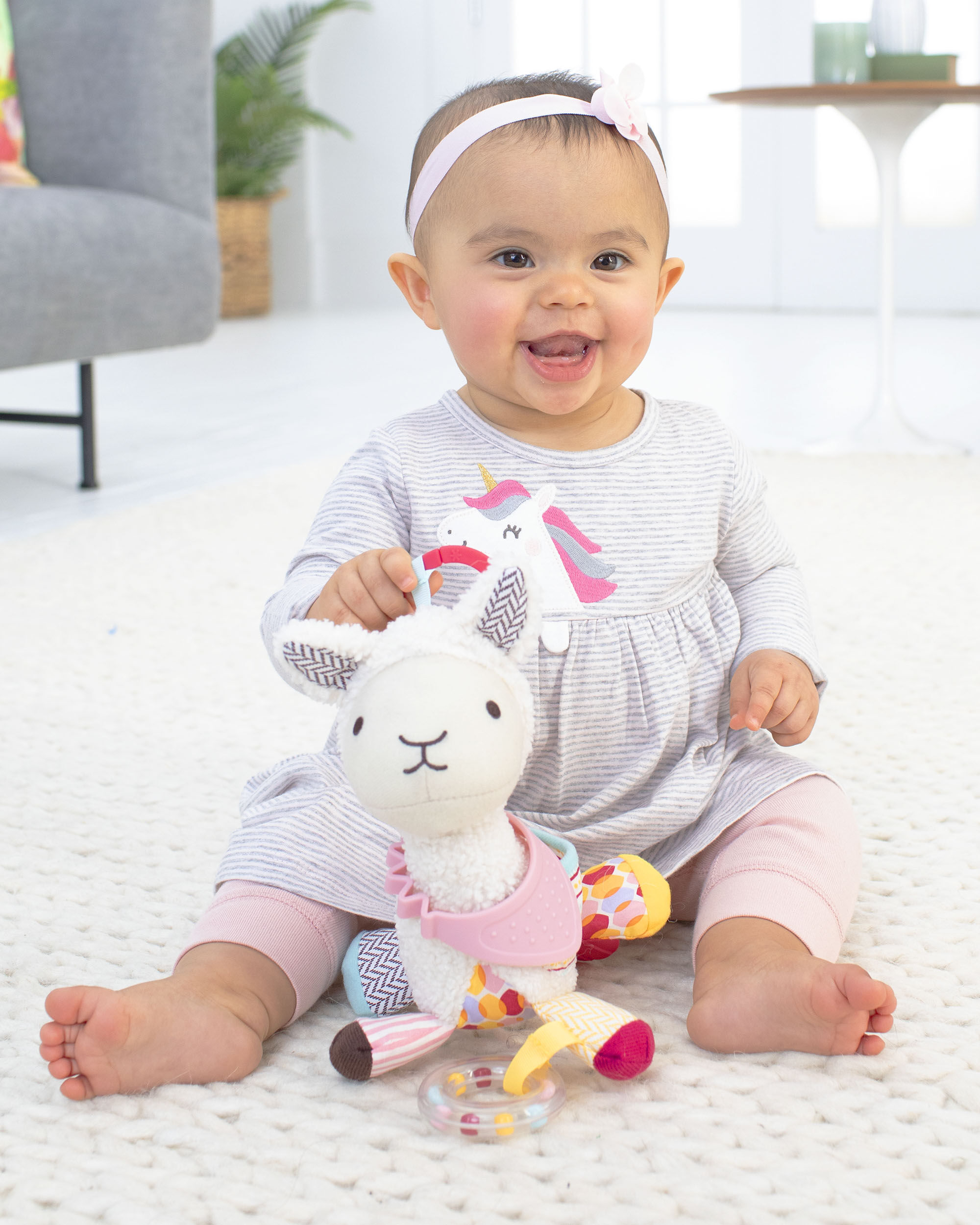 Carter's Bandana Buddies Baby Activity Toy - Llama