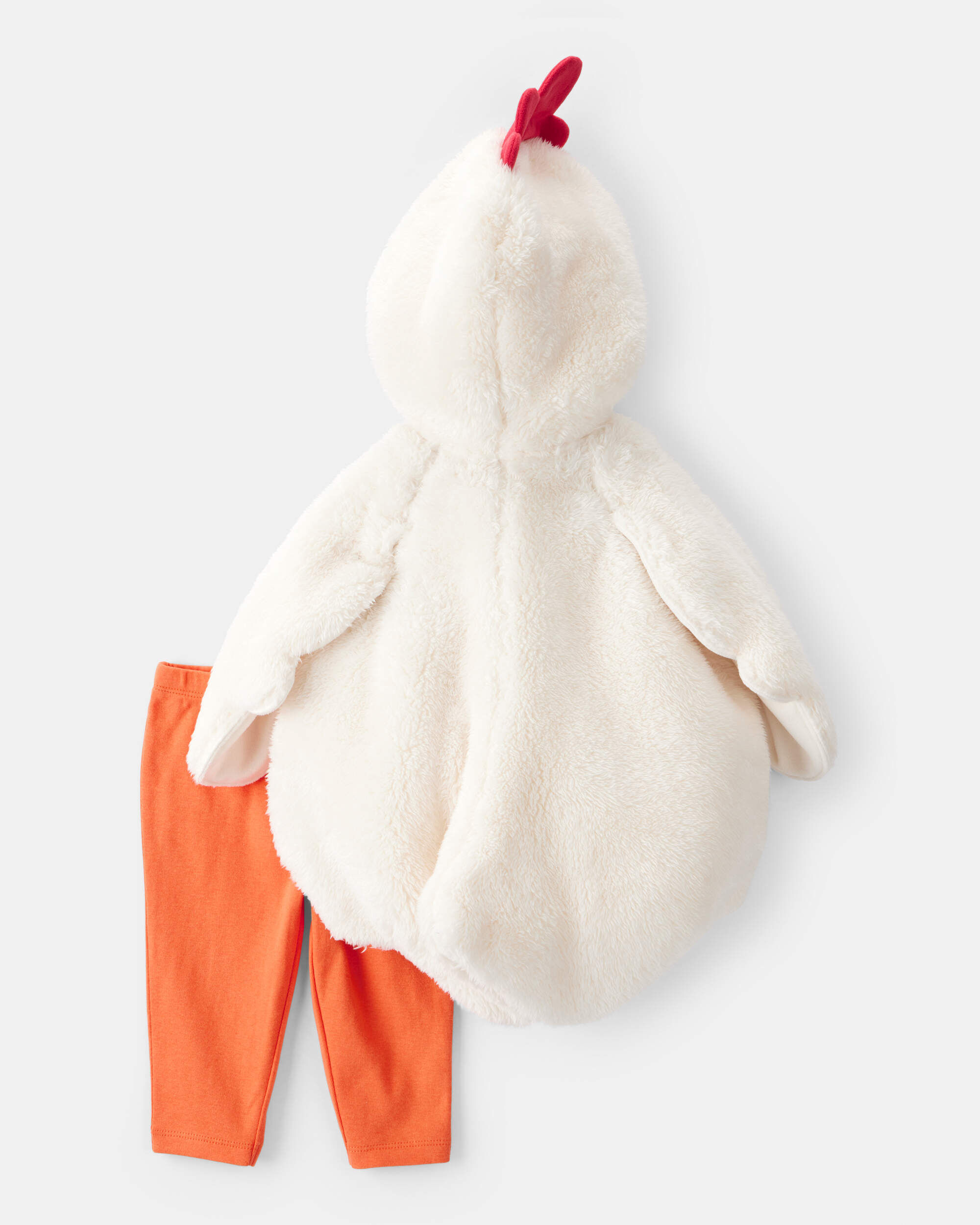 Carter's Baby 2-Piece Chicken Halloween Costume - White/Orange