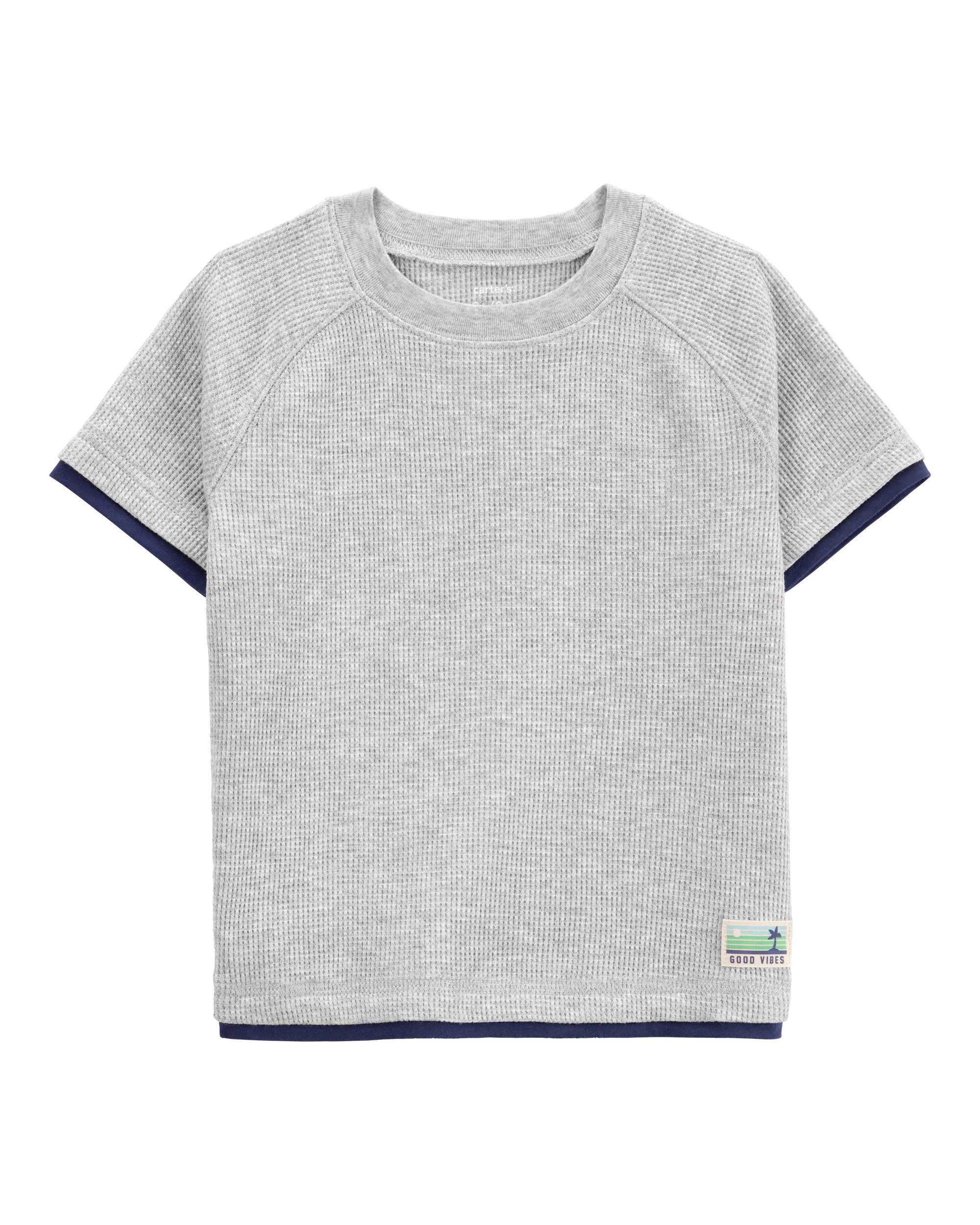 Carter's Toddler 2-Piece Thermal Tee & Shorts Outfit Set