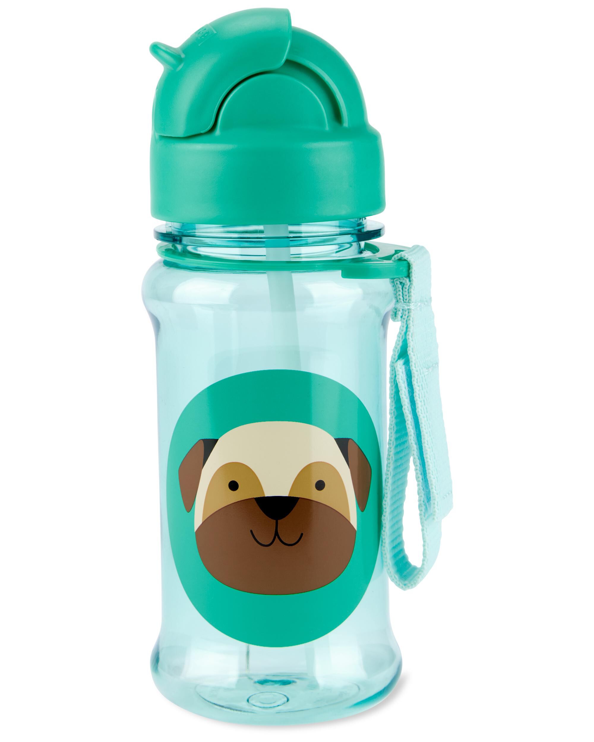 Carter's ZOO Straw Bottle With Tritan Renew - Pug