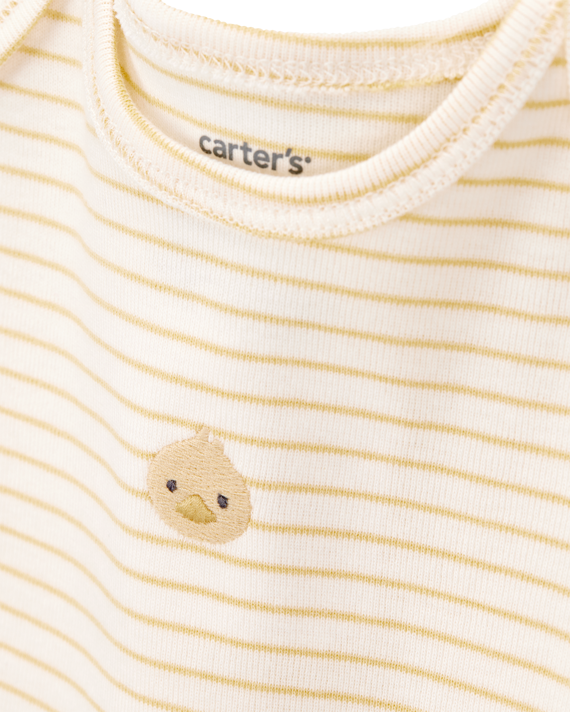Carter's Baby 3-Piece Duck Little Cardigan Set - Ivory