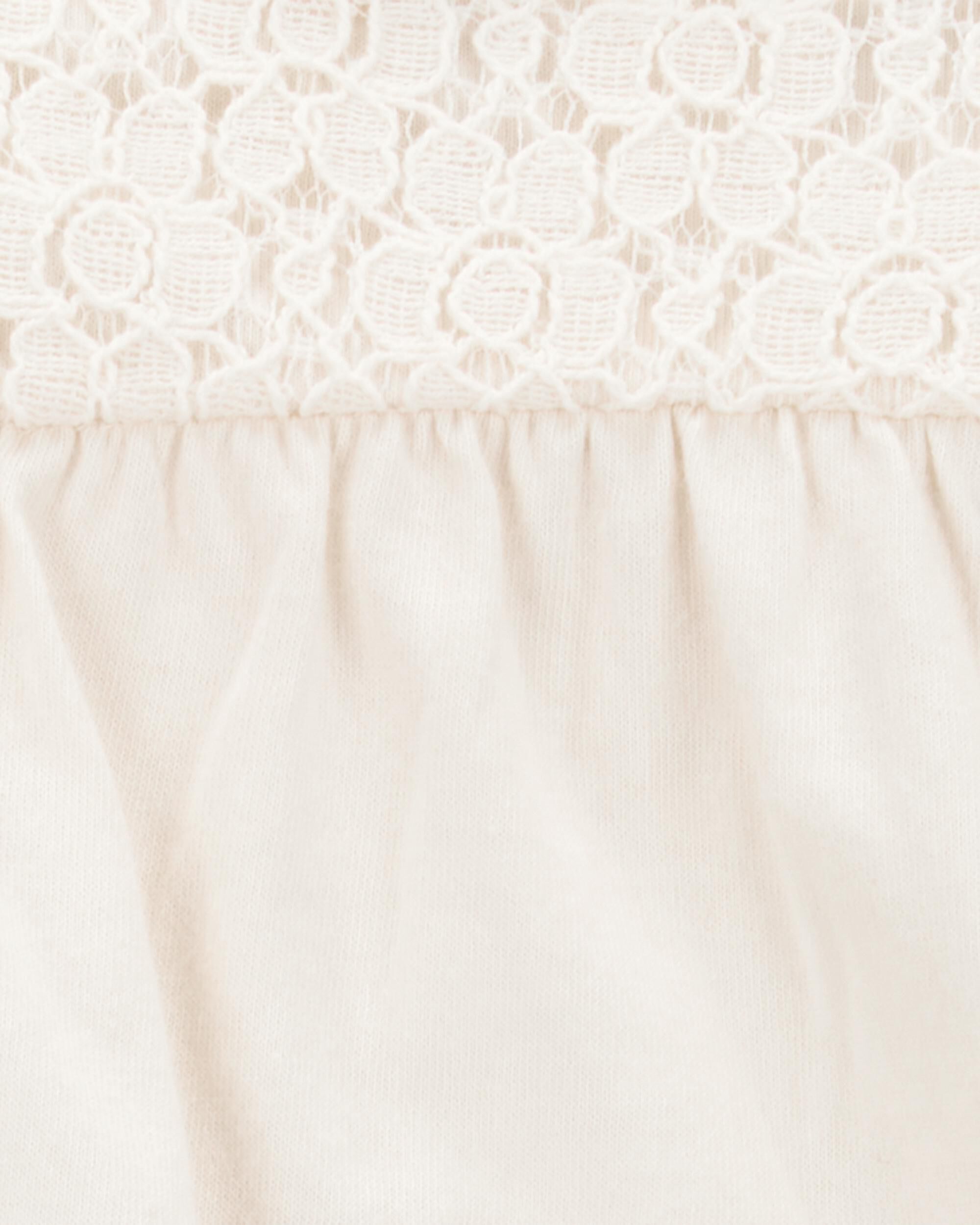 Carter's Baby Girl 2-Piece Floral Short-Sleeve Bodysuit Pant Set