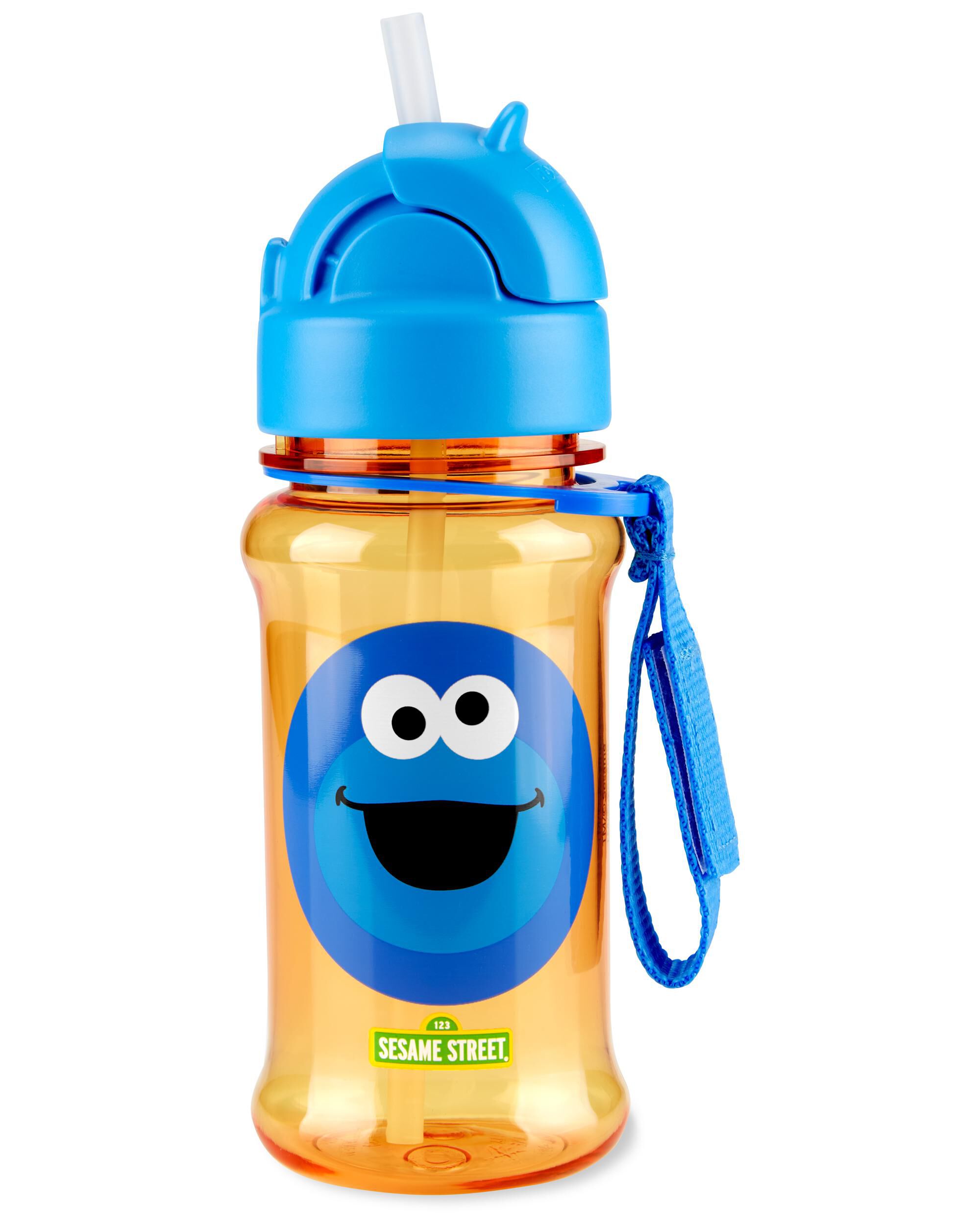 Carter's Sesame Street Straw Bottle With Tritan Renew - Cookie Monster