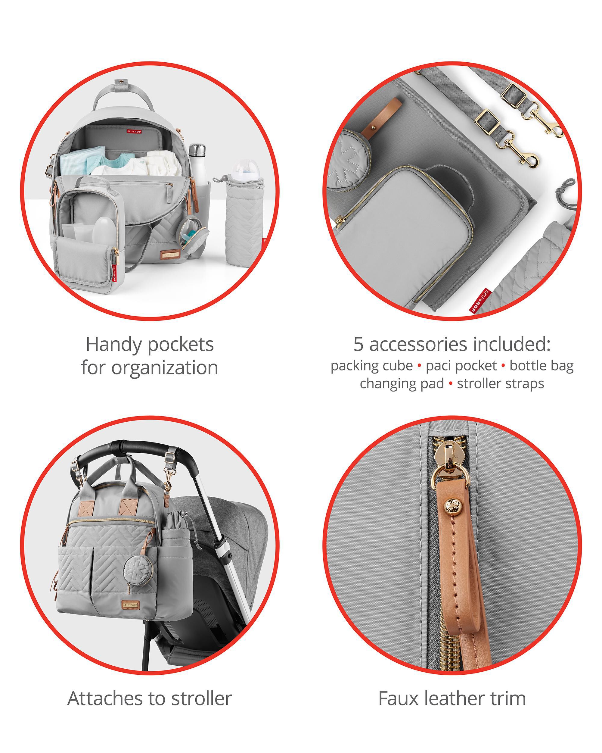 Carter's Suite by Skip Hop 6-in-1 Diaper Backpack Set