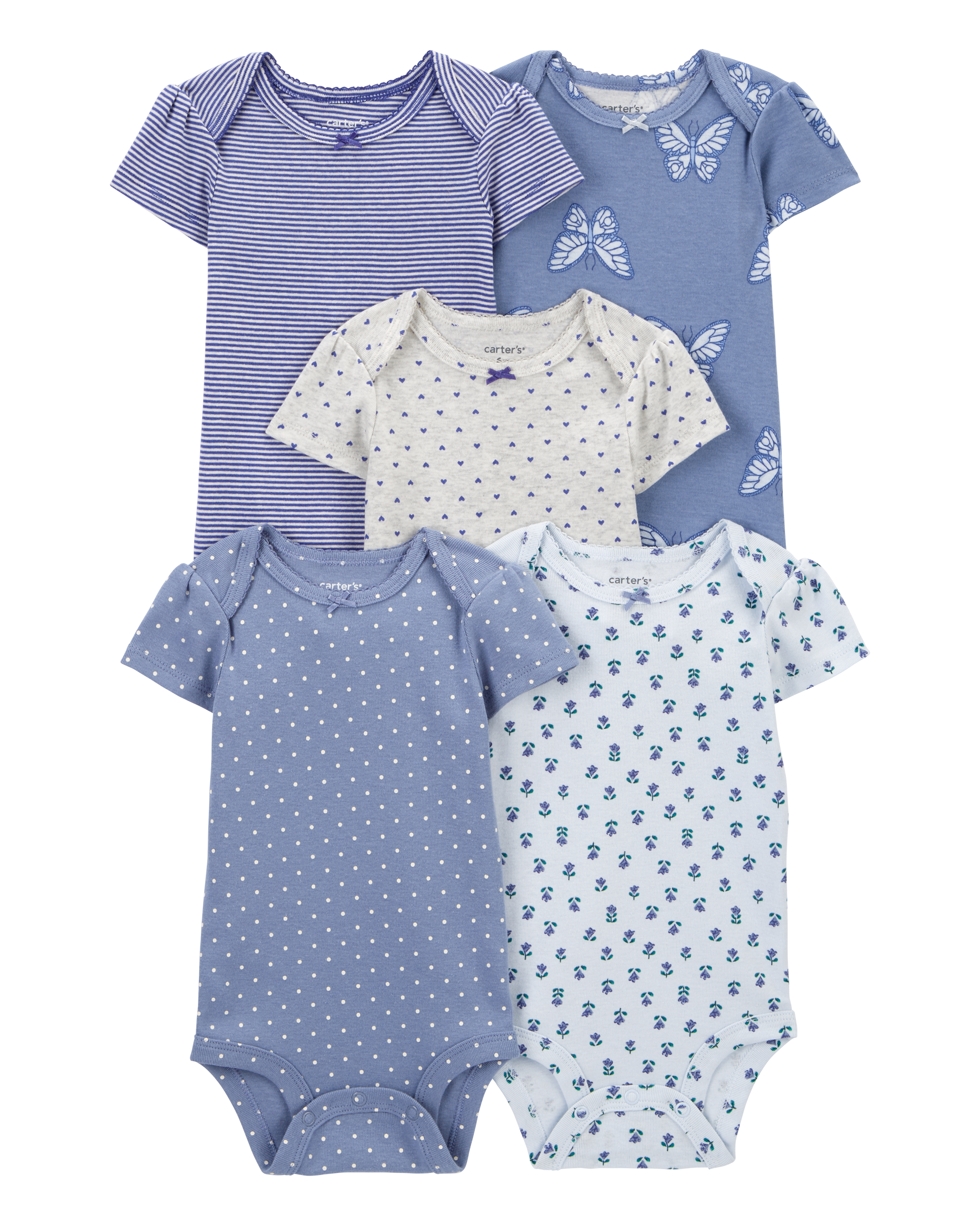Carter's Baby 10-Pack Short-Sleeve Bodysuits