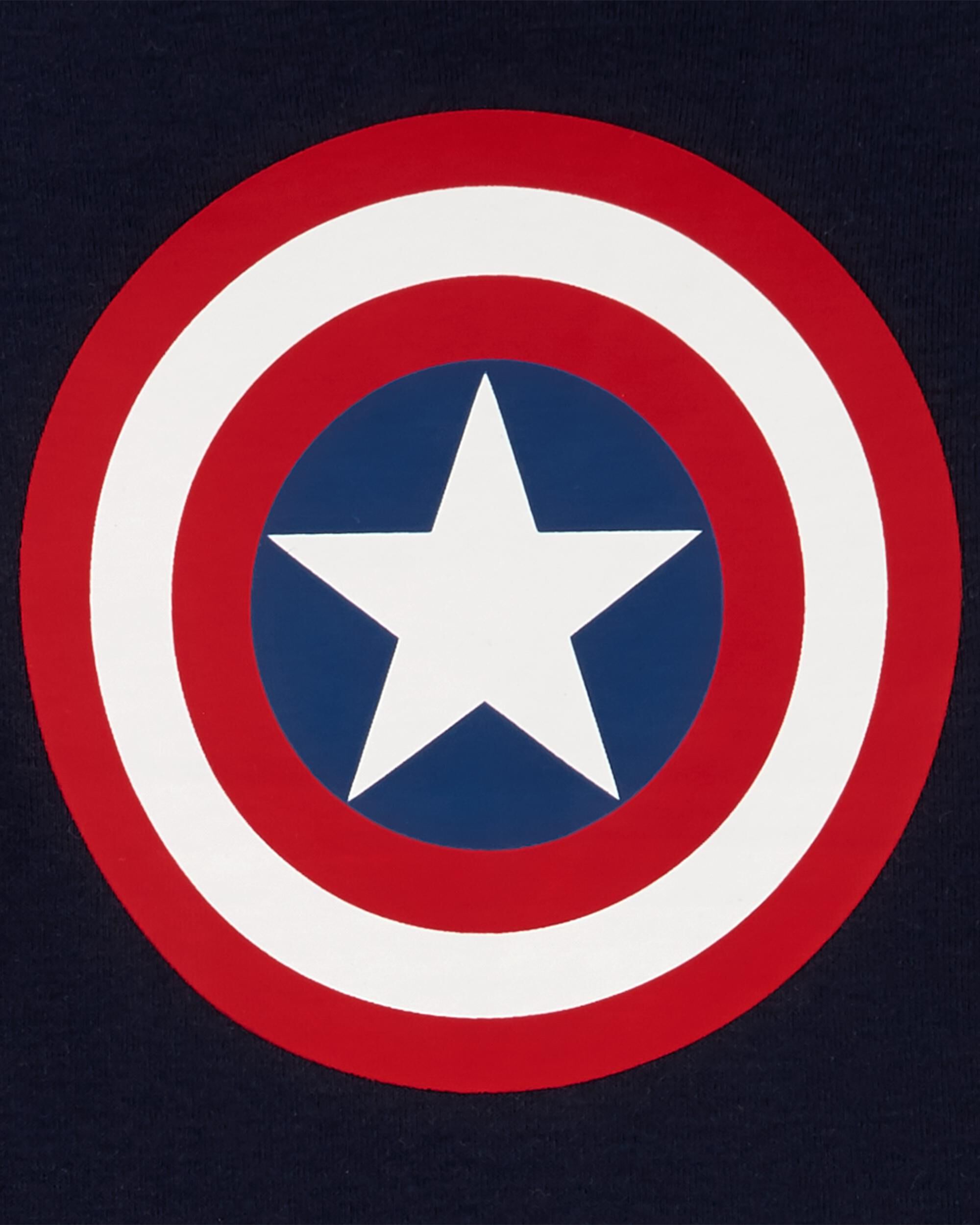 Carter's Toddler 2-Piece Captain America 100% Snug Fit Cotton Pajamas