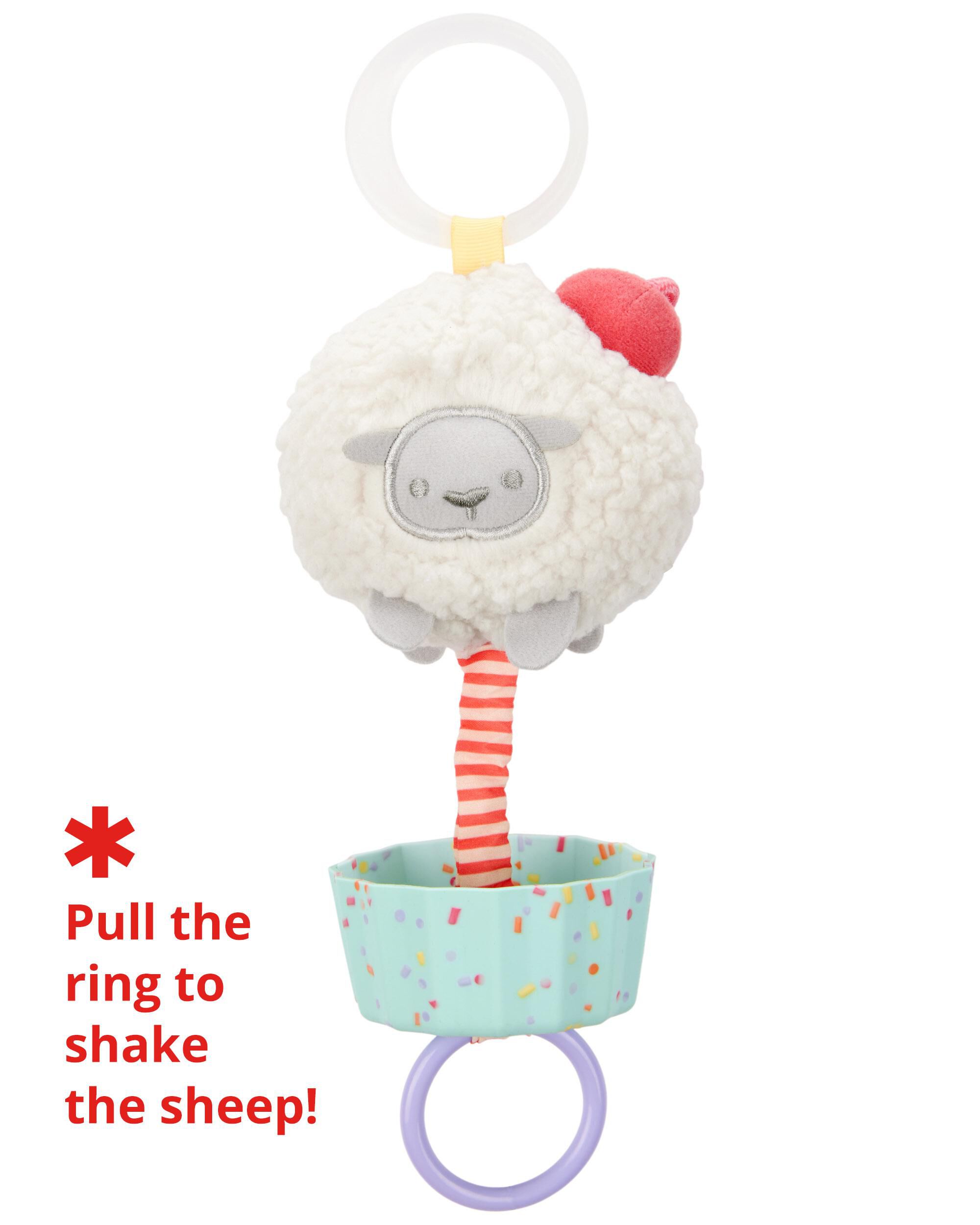 Carter's Sweet Sheep Jitter Stroller Toy