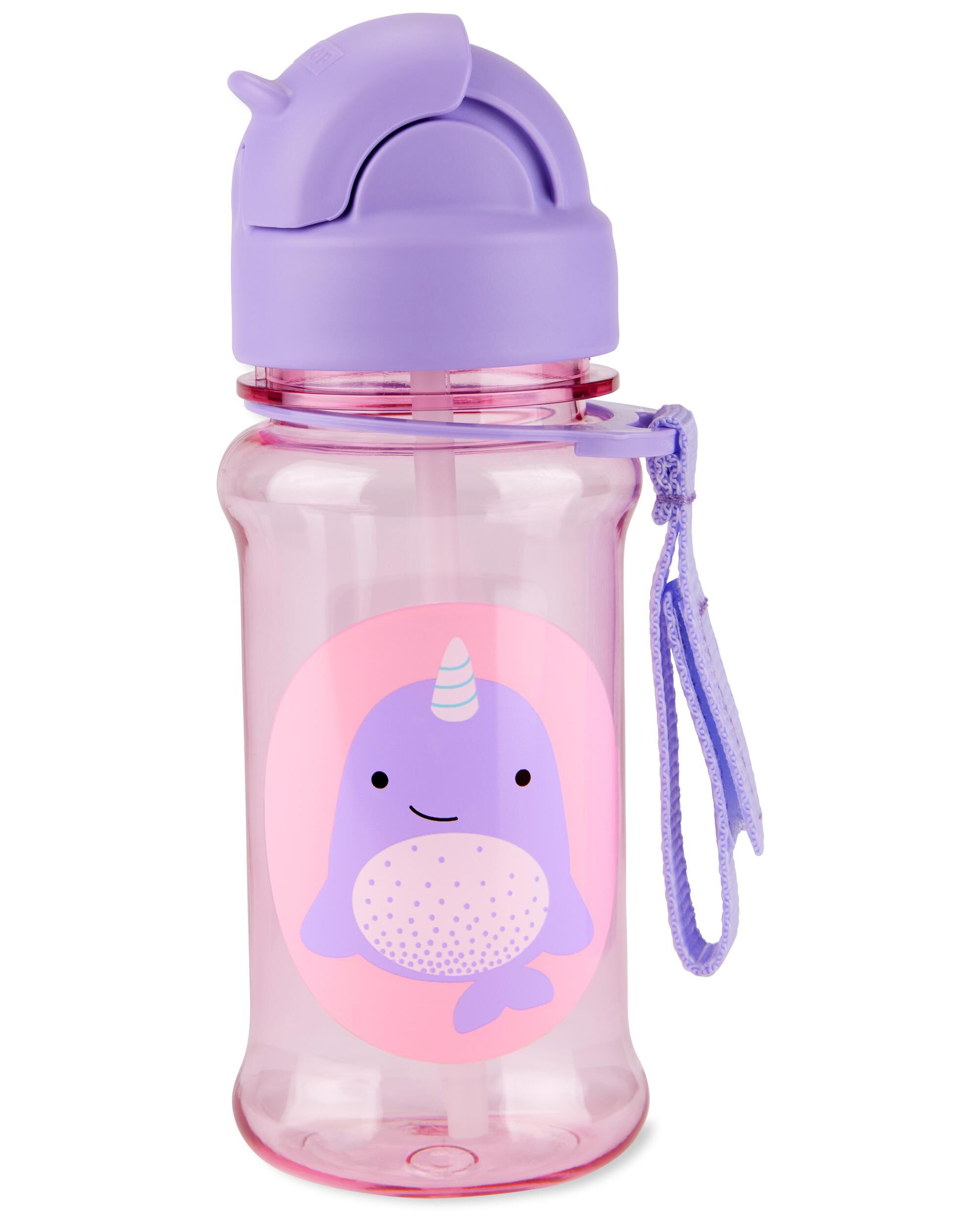 Carter's ZOO Straw Bottle With Tritan Renew - Narwhal