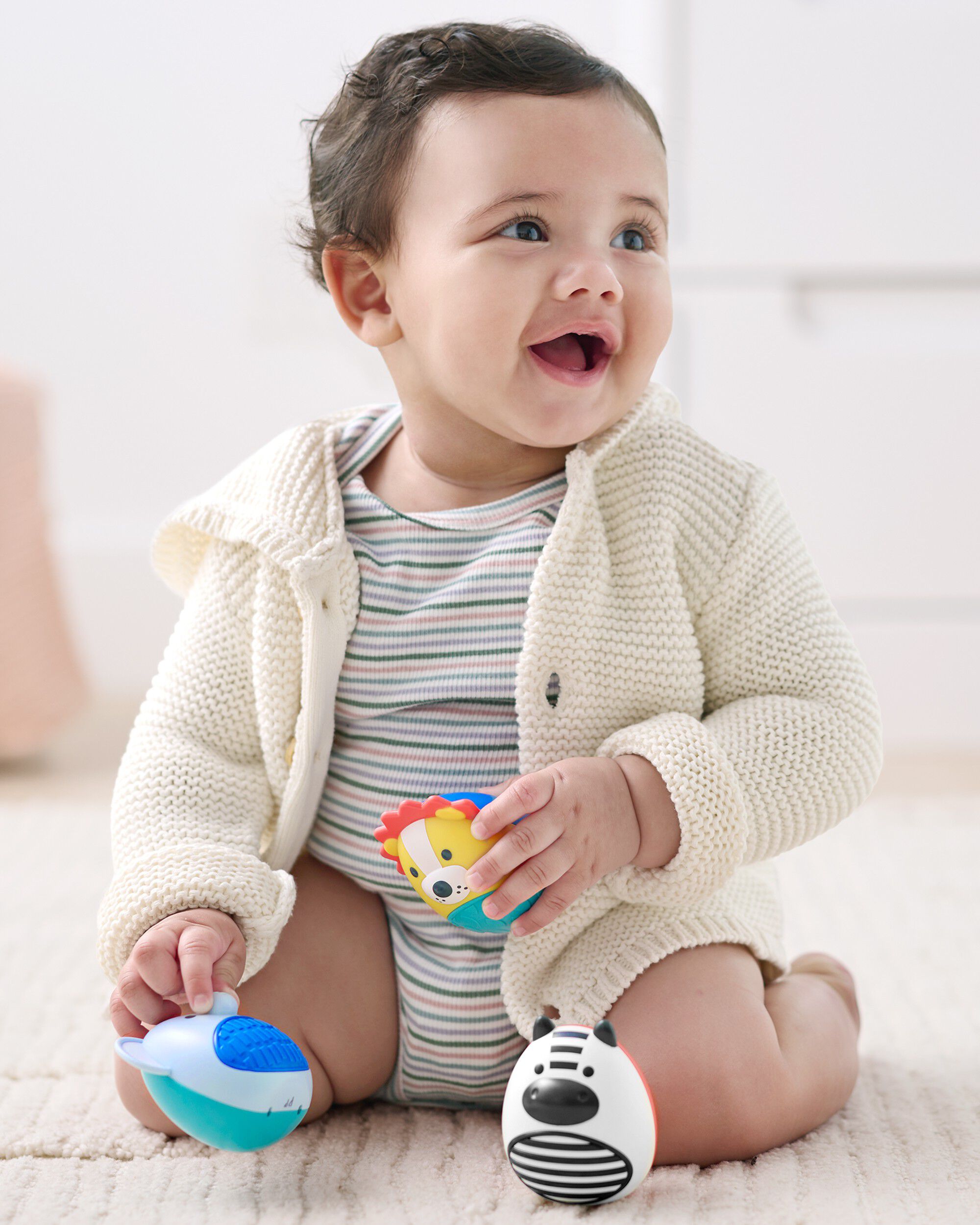 Carter's Baby Jungle Beats Baby Egg Shaker Set of 3