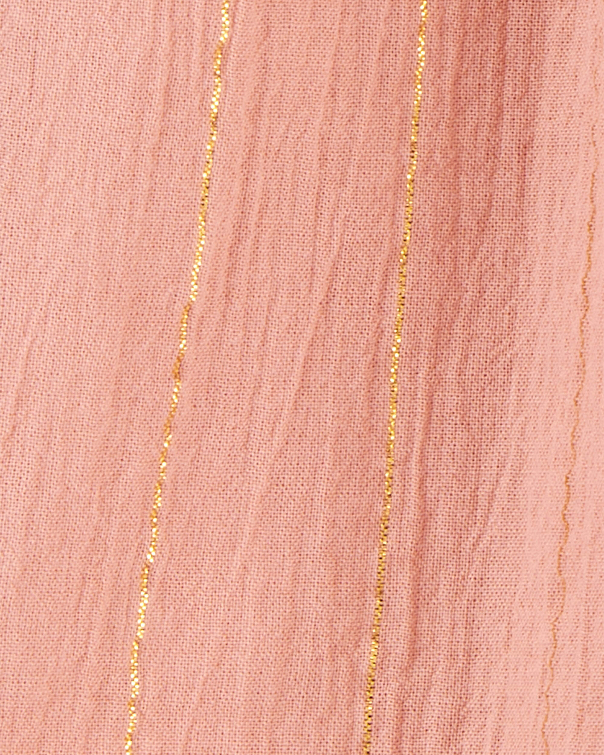 Carter's Toddler 2-Piece Boho Chic Gauze Tank & Pull-On Woven Shorts Set - Orange