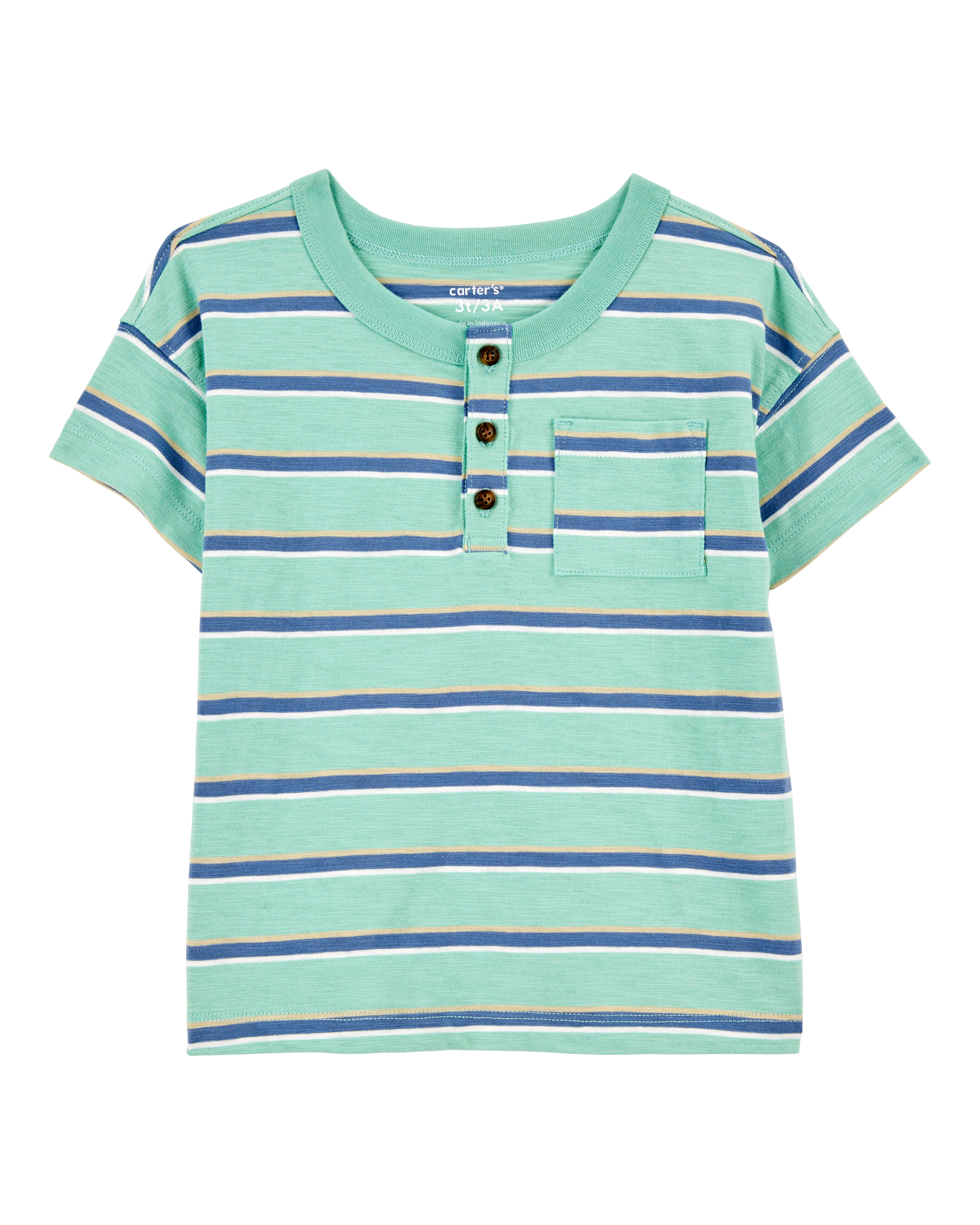 Carter's Toddler 2-Piece Henley & Shorts Outfit Set