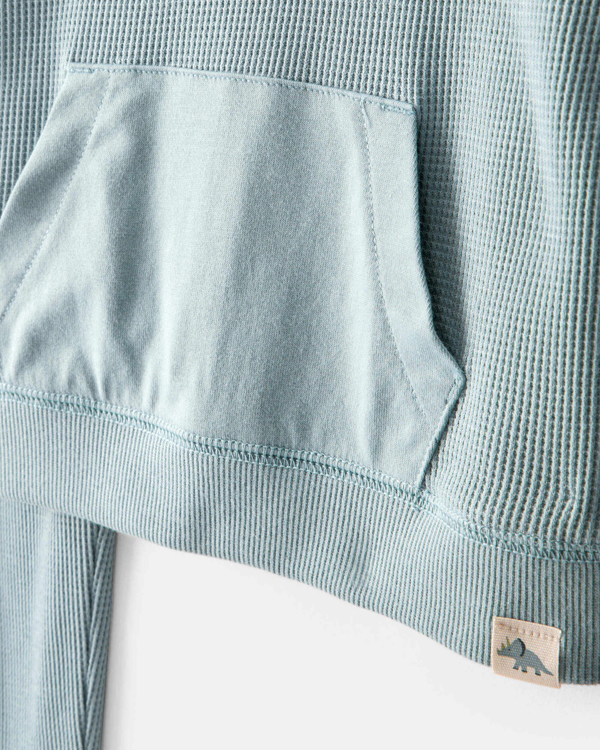 Carter's Baby Boy Waffle Knit Long-Sleeve Tee & Pant Set - Green