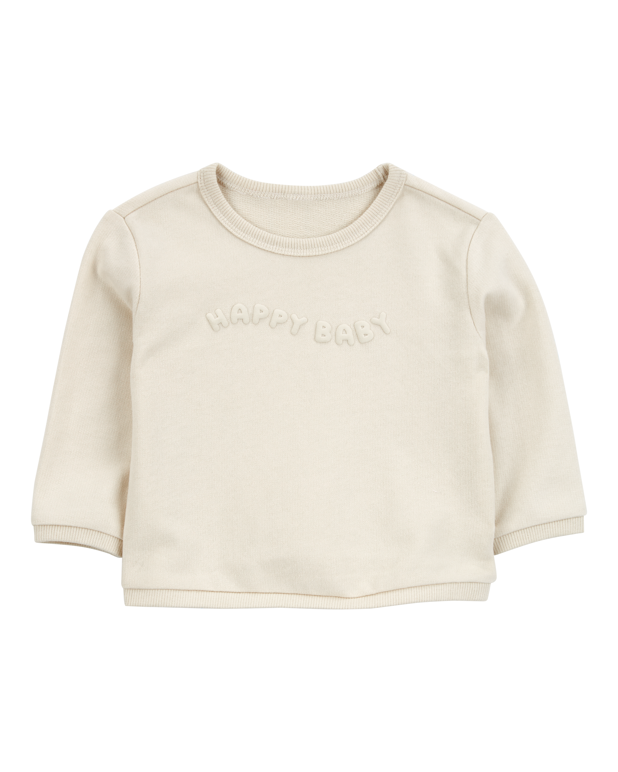 Carter's Baby 2-Piece French Terry Pullover & Pant Set - Cream