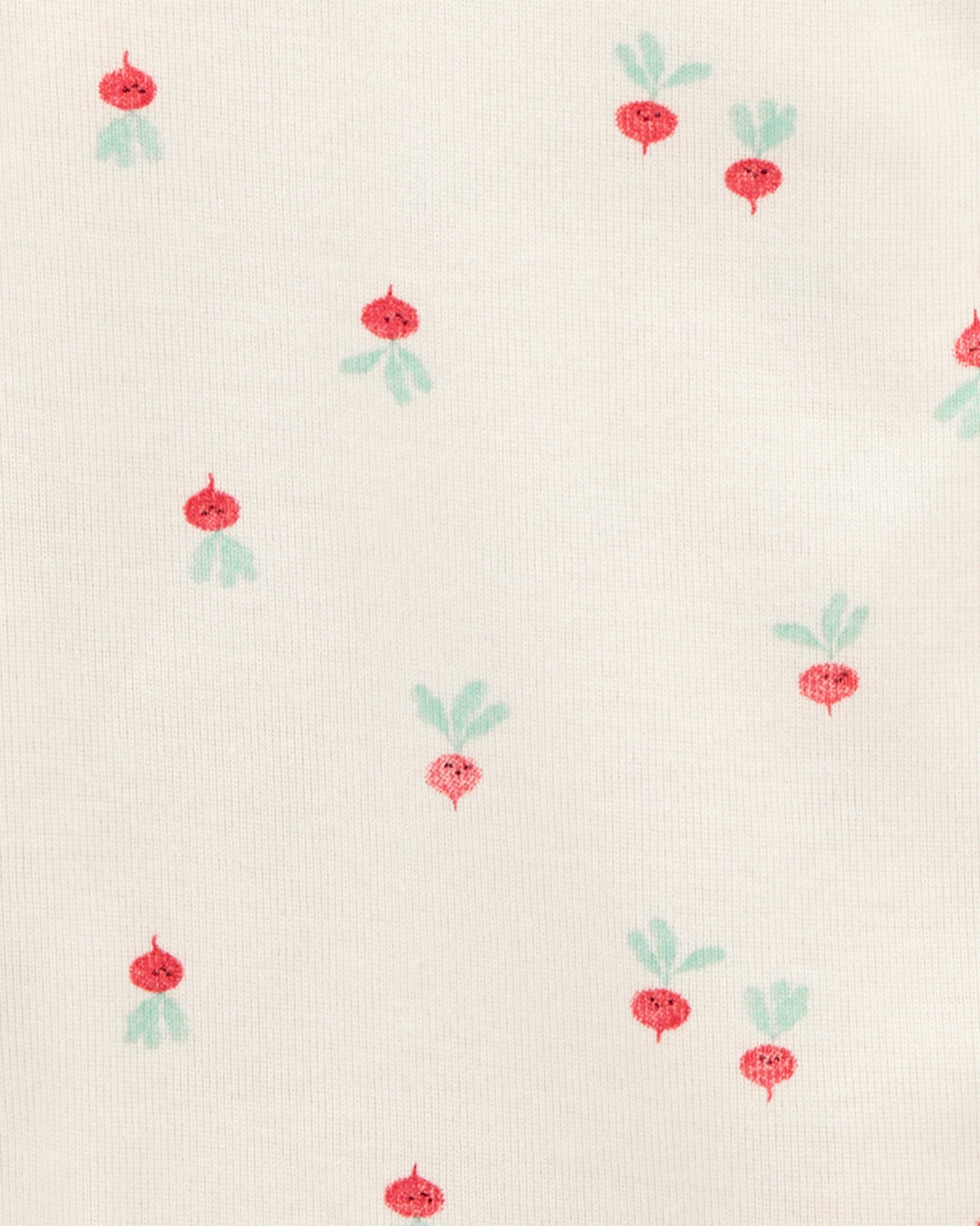 Carter's Baby 5-Pack Vegetables Sleeveless Bodysuits - Ivory