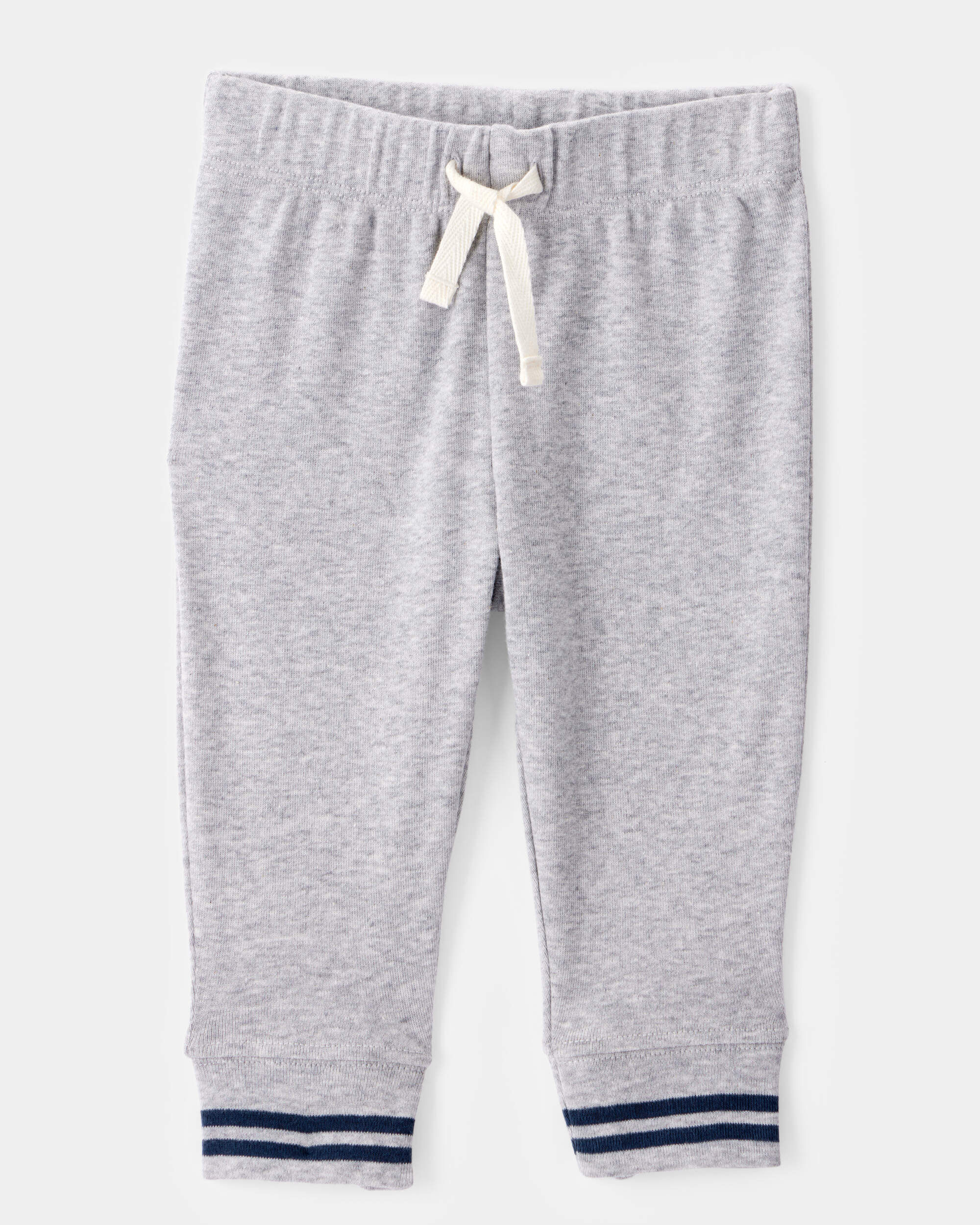 Carter's Baby 2-Piece Game Day Long-Sleeve Bodysuit Pant Set - Grey