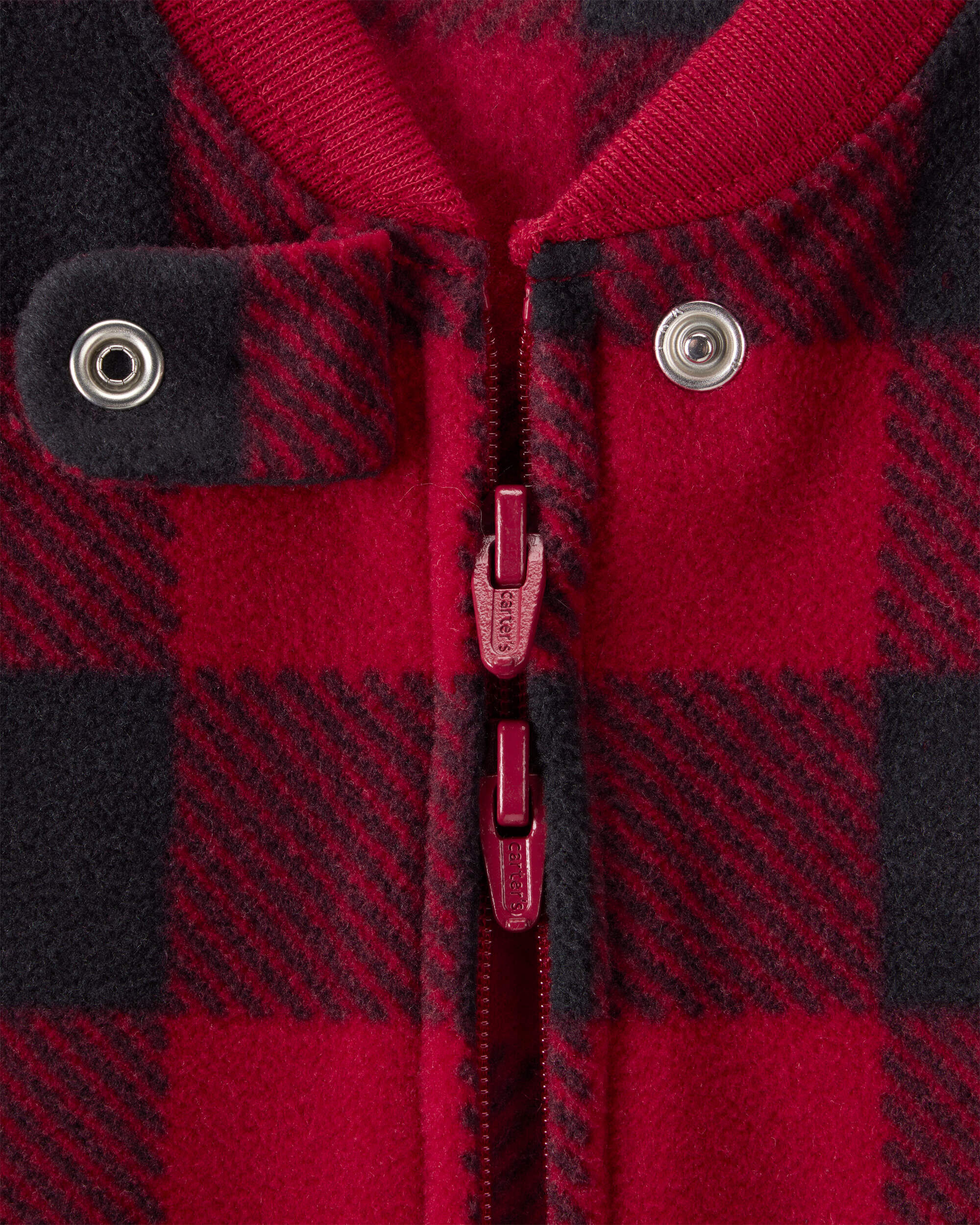 Carter's Baby Checkered Print Loose Fit Long-Sleeve Wearable Blanket