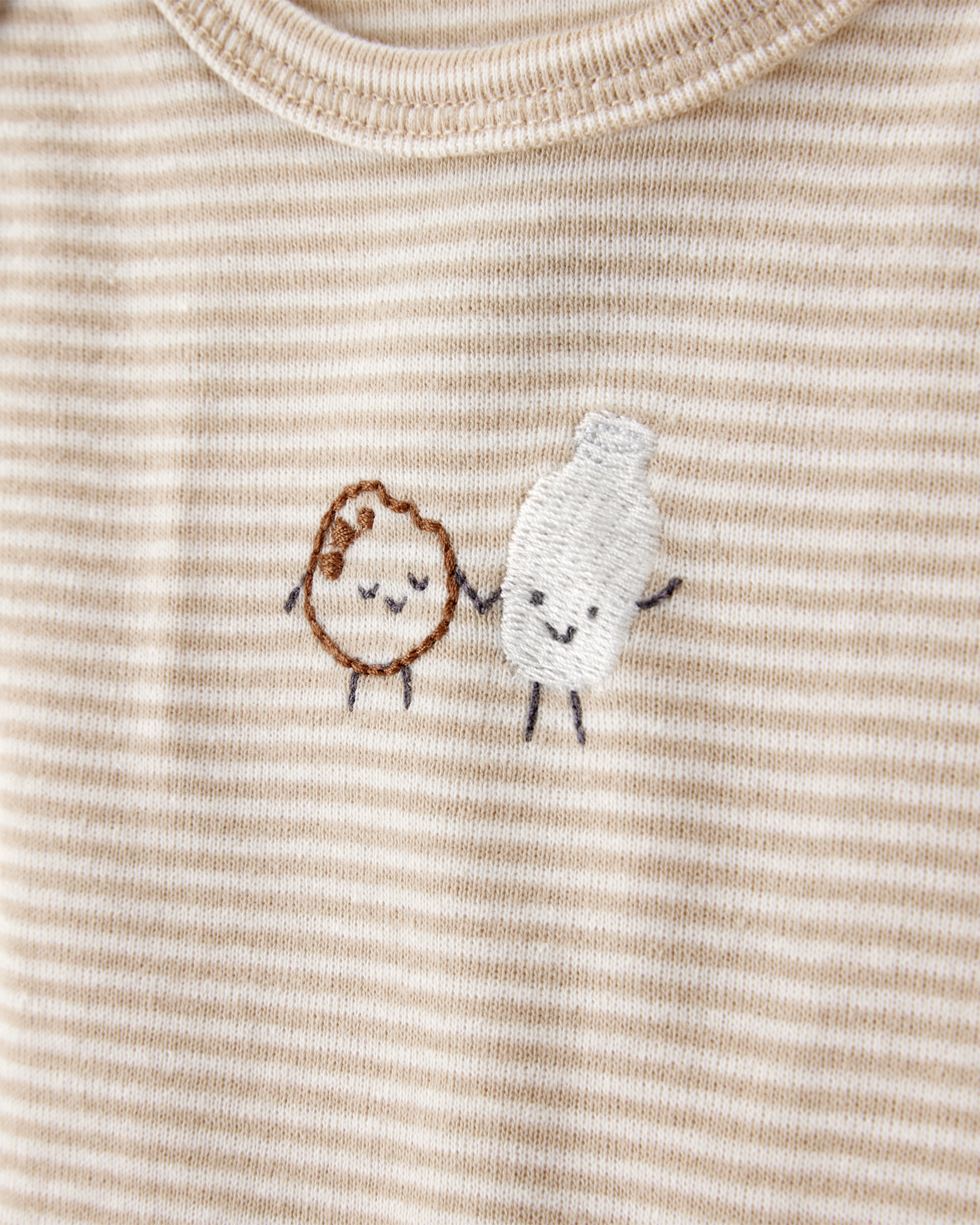 Carter's Baby Boy 5-Pack Kangaroo Cloud Short-Sleeve Bodysuits