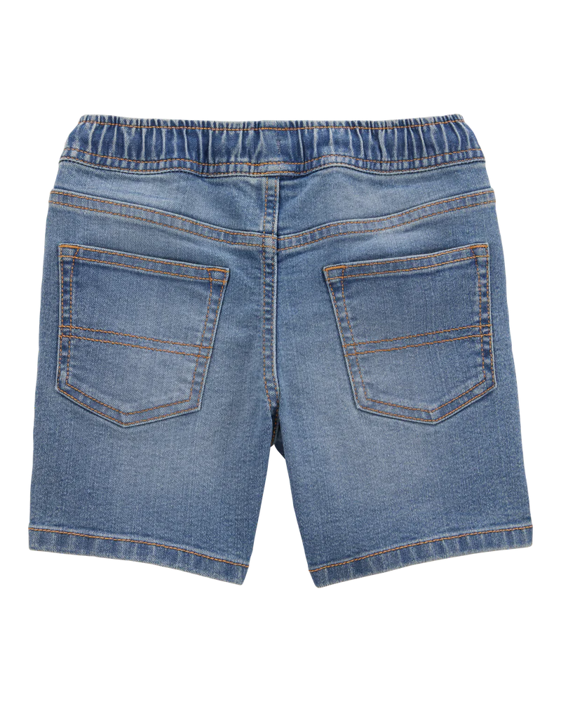 Oshkosh Kid Pull-On Denim Short - Blue Wash