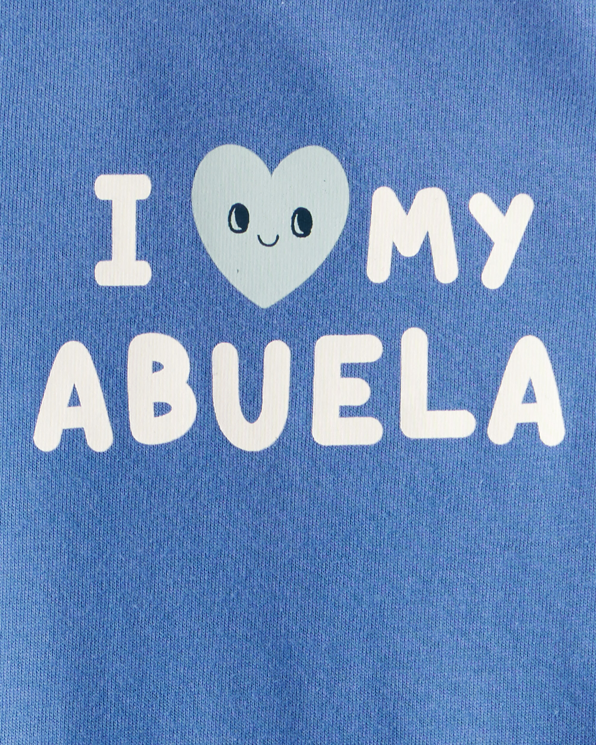 Carter's Baby Boy Abuela Long-Sleeve Graphic Bodysuit - Blue
