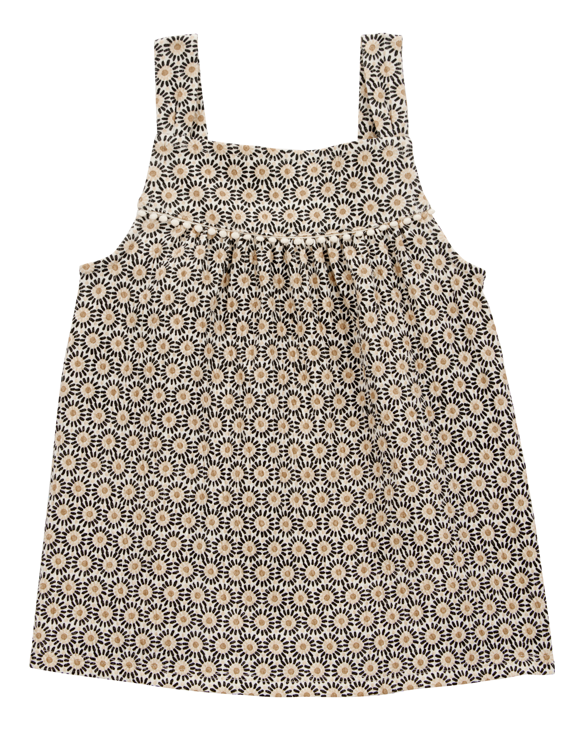 Carter's Baby 2-Piece Crinkle Tank & Play Shorts Set - Brown