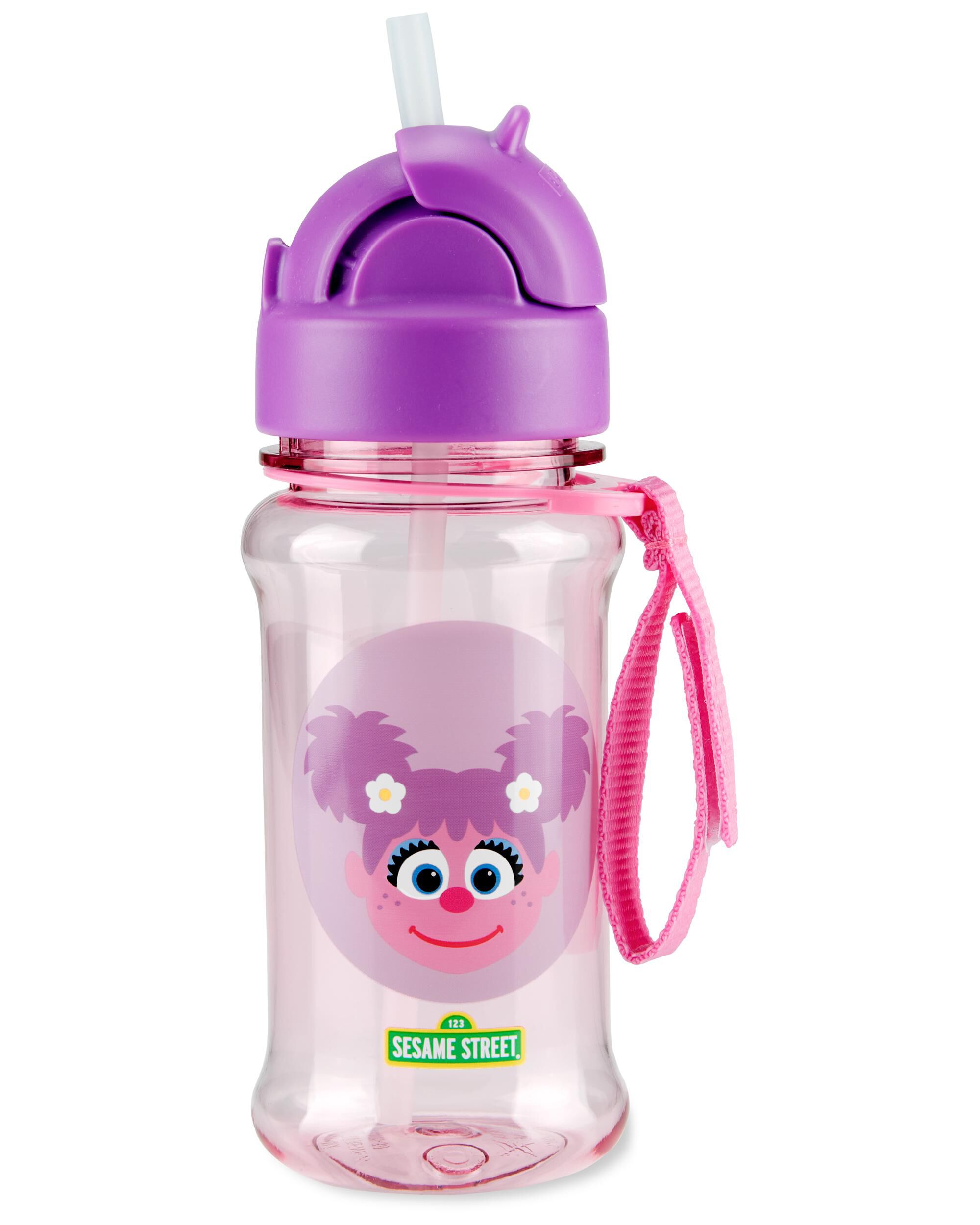 Carter's Sesame Street Straw Bottle With Tritan Renew - Abby Cadabby