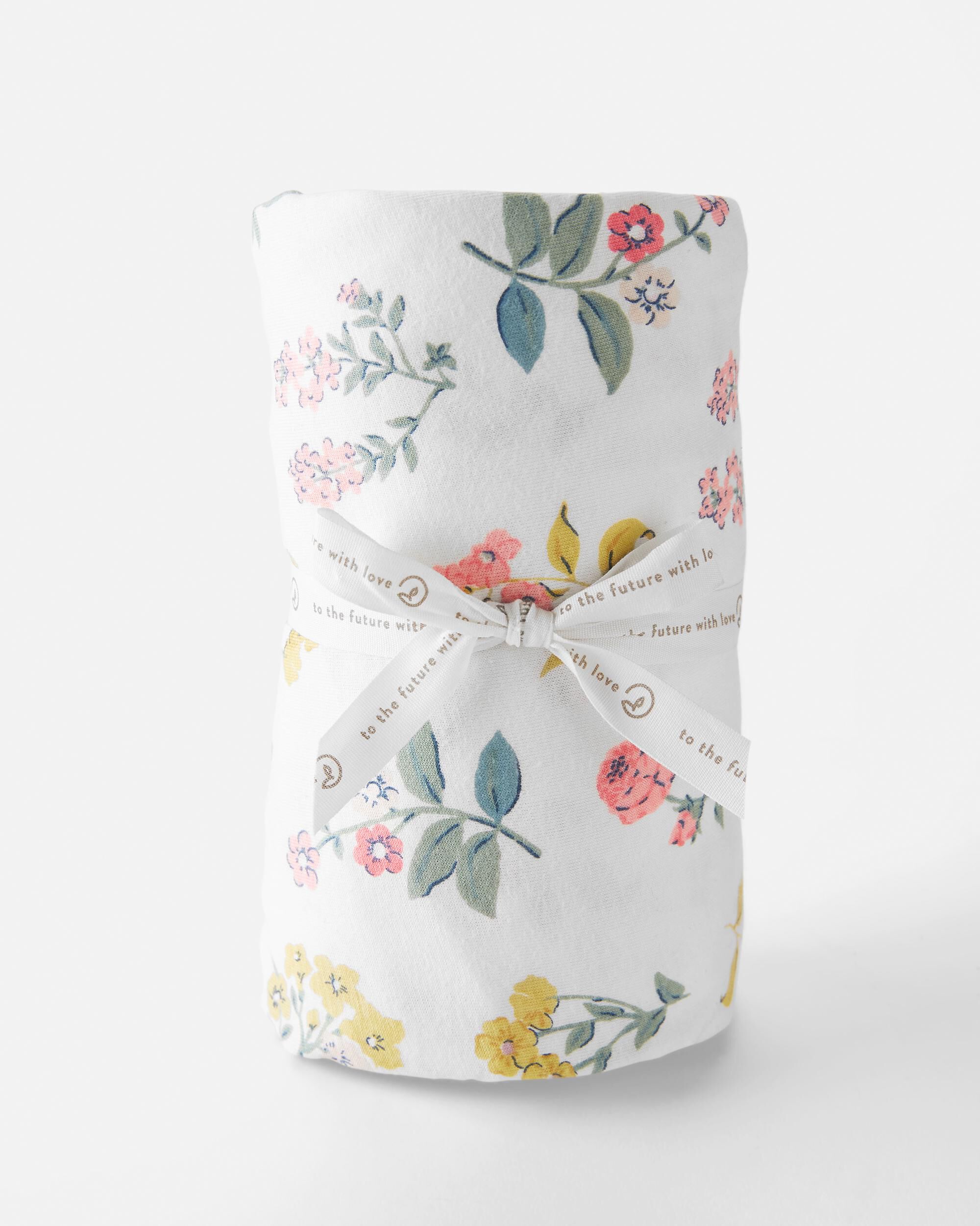 Carter's Baby Organic Cotton Standard Crib Sheet