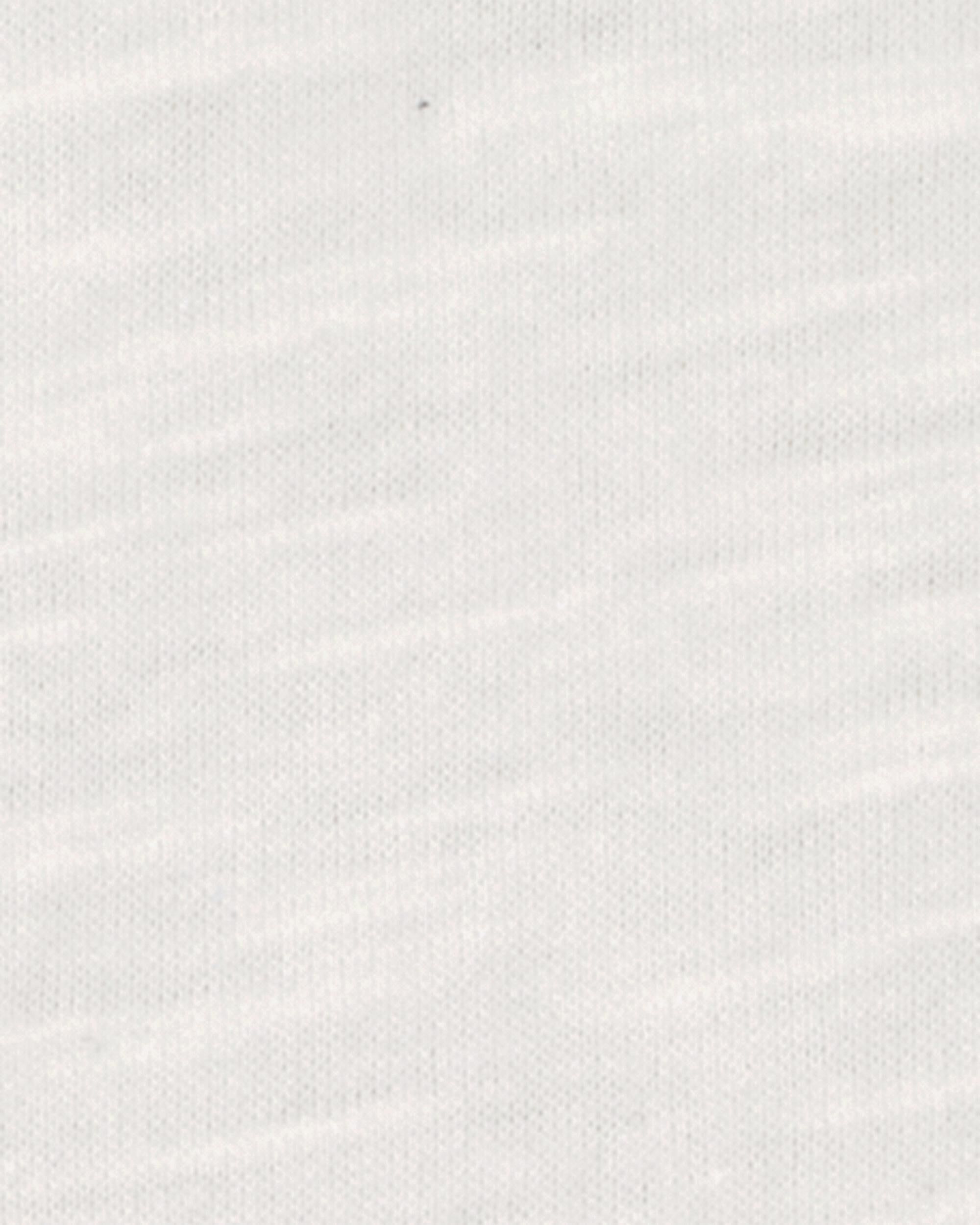 Carter's Baby Boy 2-Piece Polo Bodysuit & Plaid Short Set - Ivory/Grey