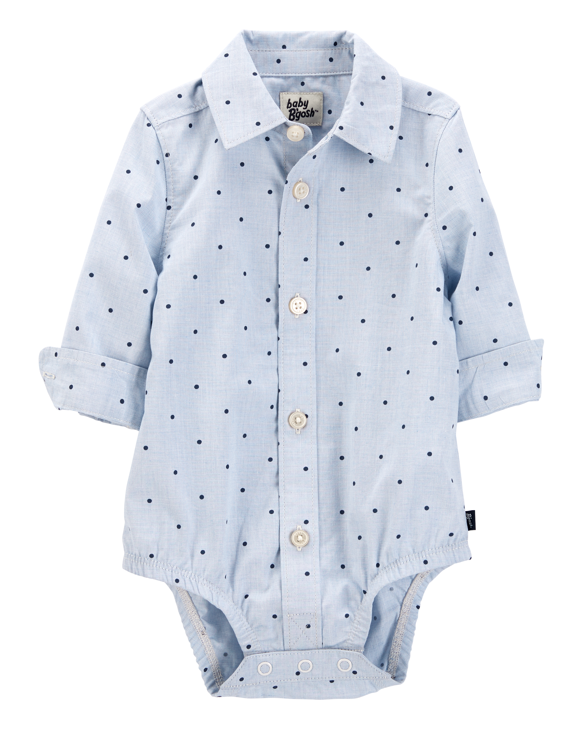 Carter's Baby Polka Dot Button-Front Bodysuit