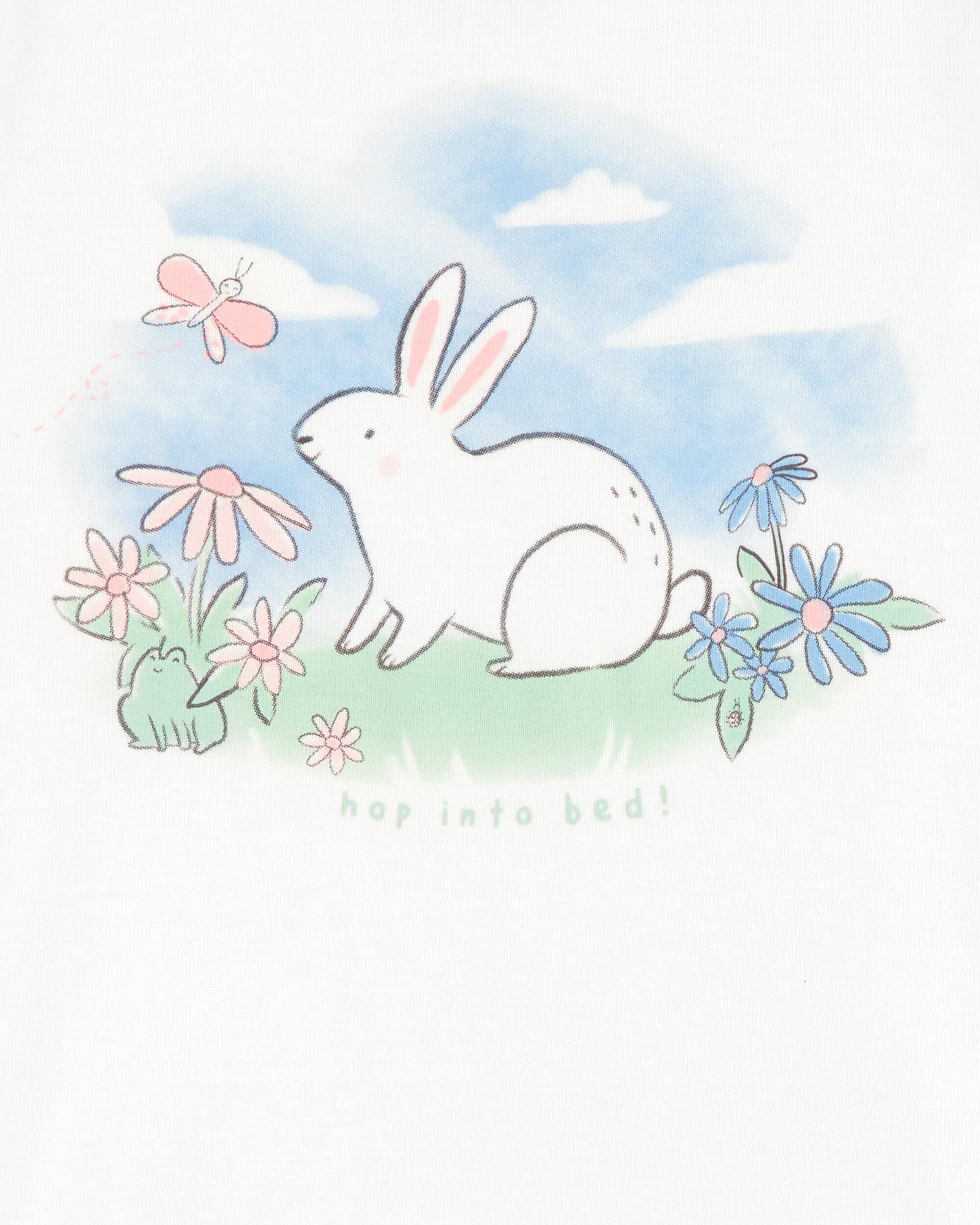 Carter's Baby 4-Piece Bunny Cotton Pajamas