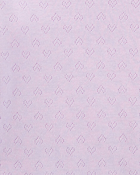 Carter's Baby 4-Piece Long-Sleeve Pointelle Bodysuits