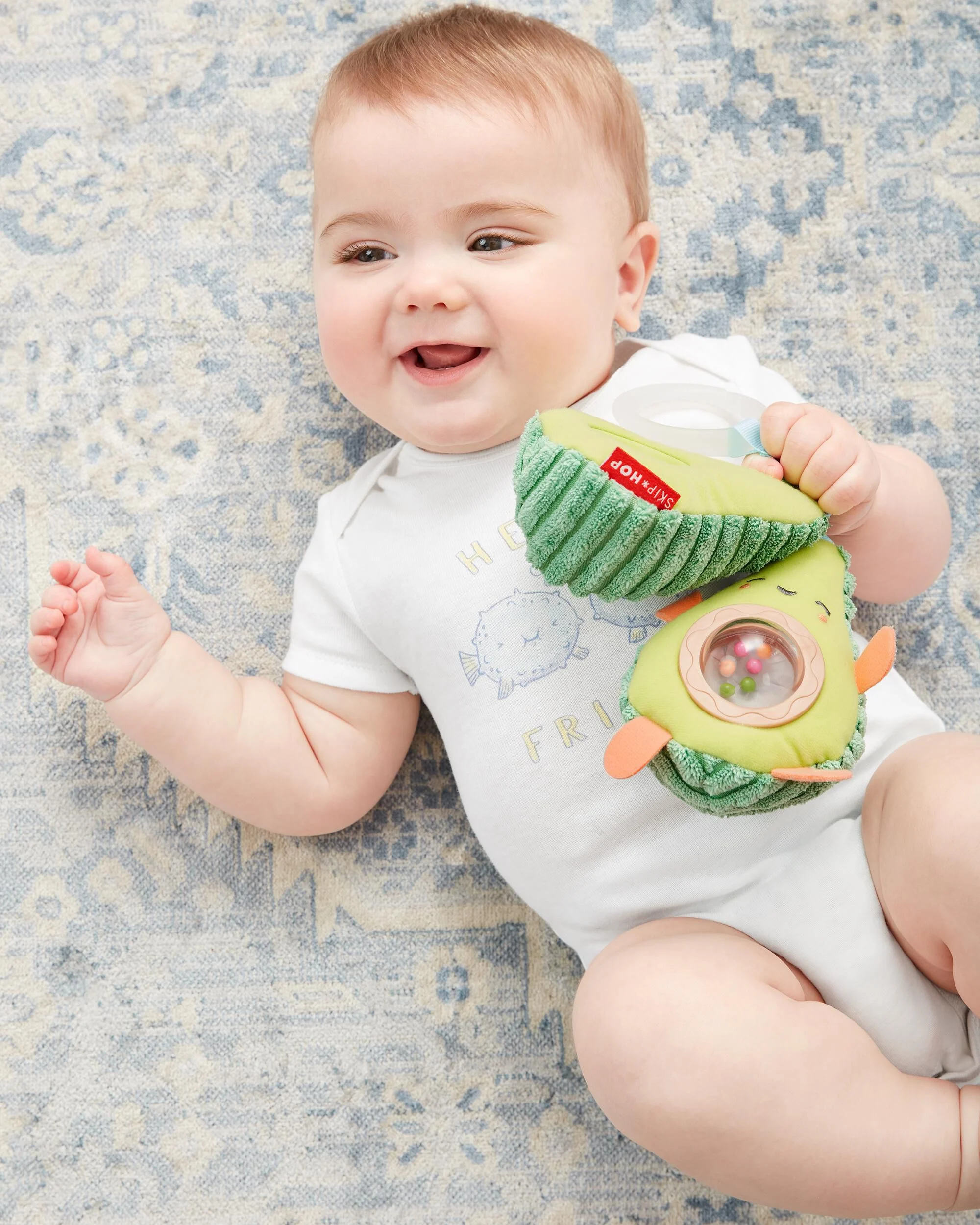 Carter's Farmstand Avocado Baby Stroller Toy