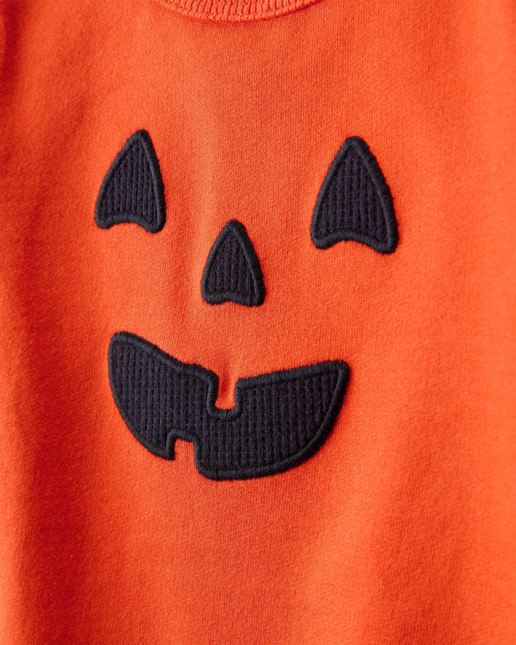 Carter's Baby Halloween Pumpkin Jumpsuit - Orange