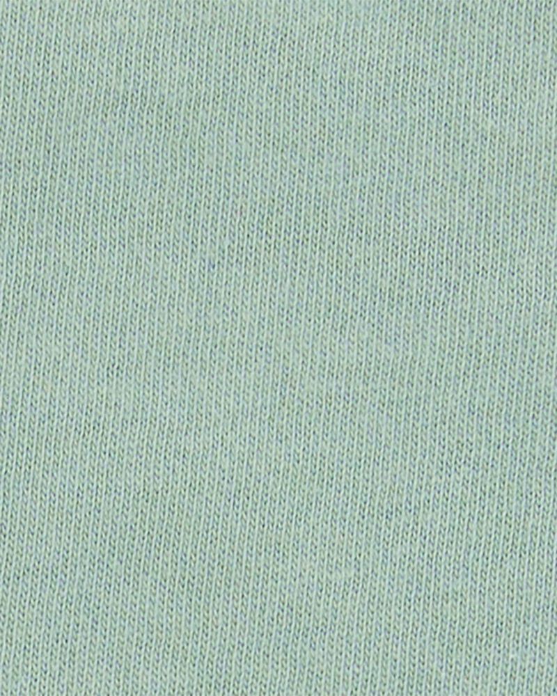 Oshkosh Toddler Flutter Sleeves Short-Sleeve Fashion Top - Green