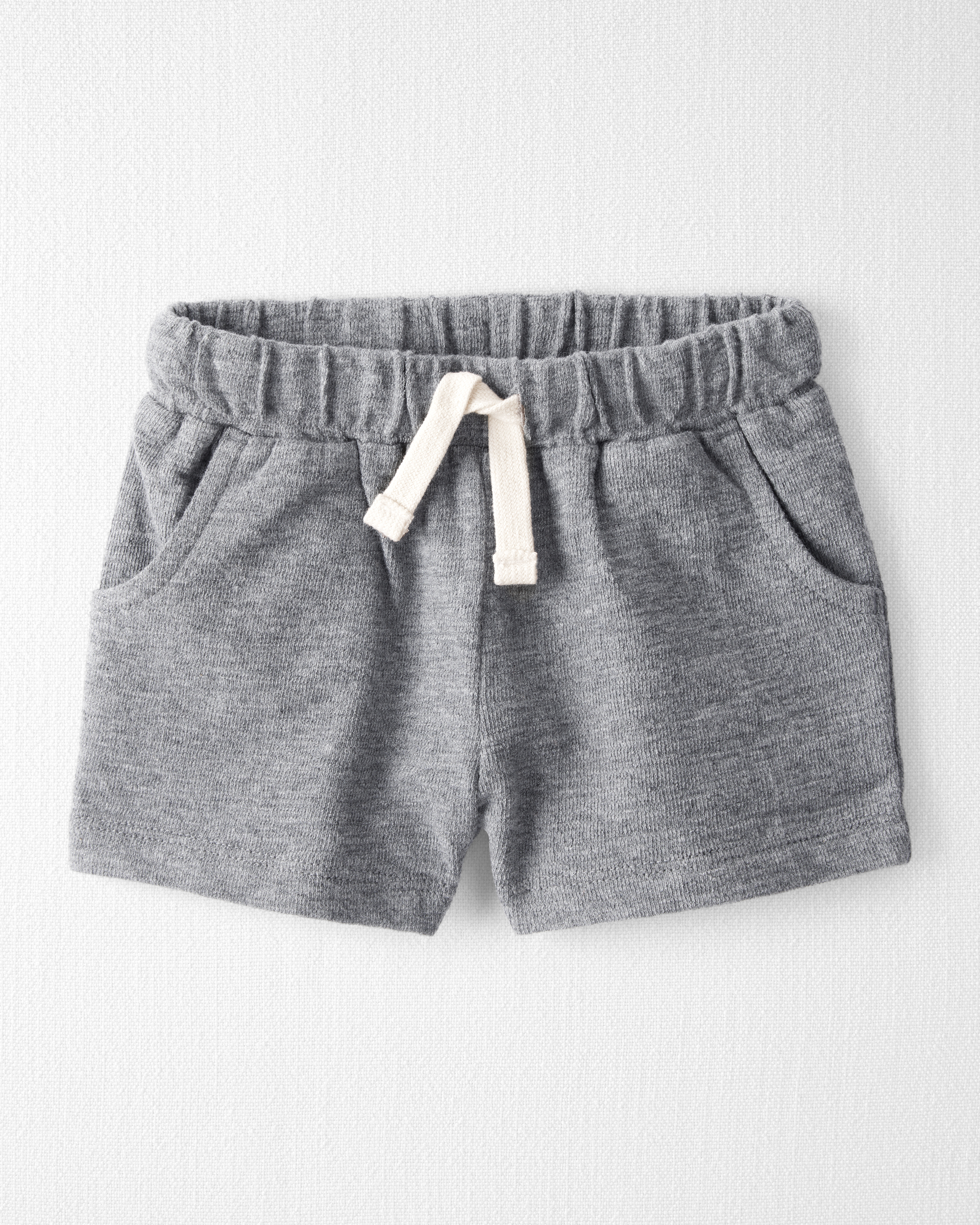 Carter's Baby 2-Piece Henley Tee and Shorts Set Made with Organic Cotton