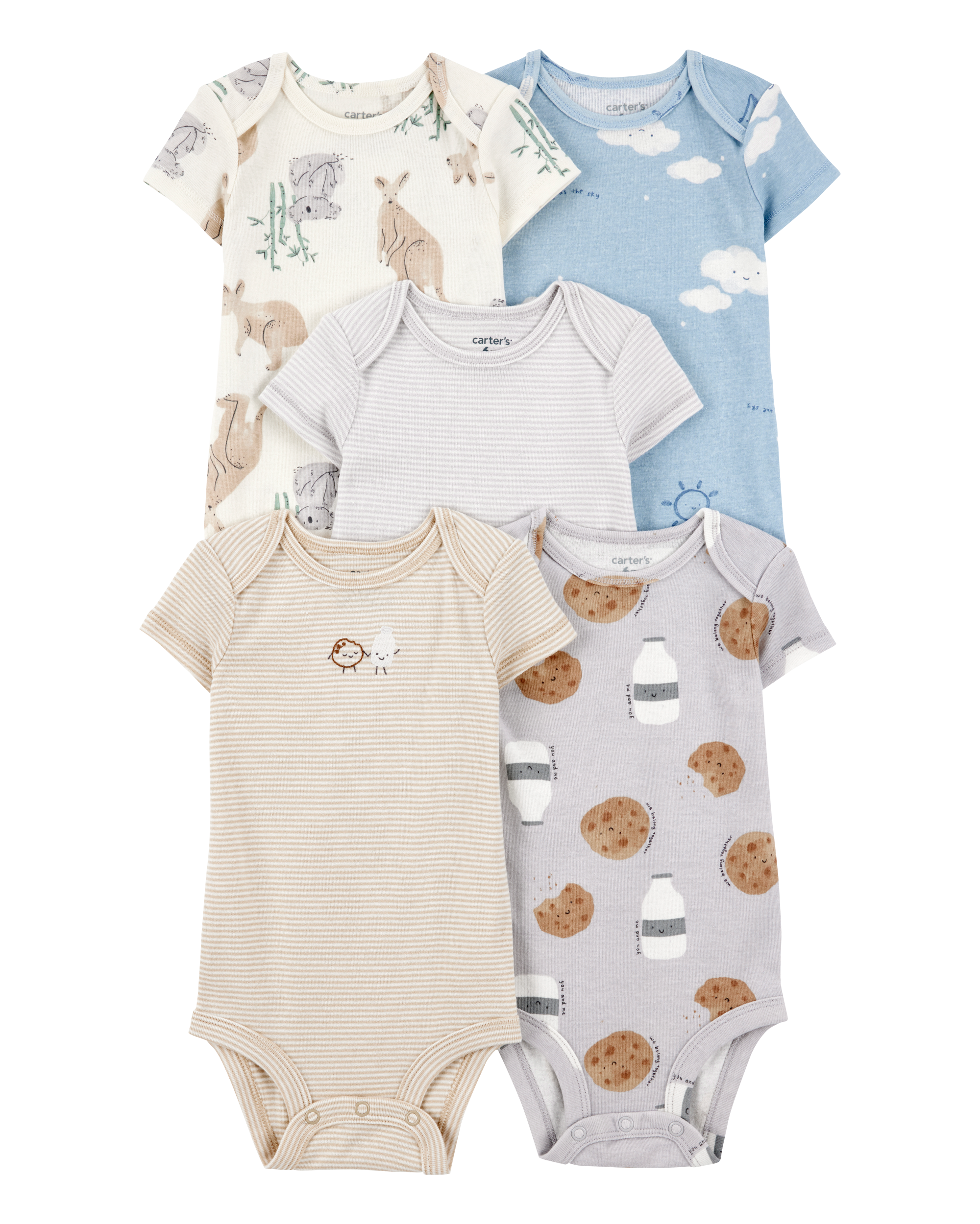 Carter's Baby 10-Pack Short-Sleeve Bodysuits