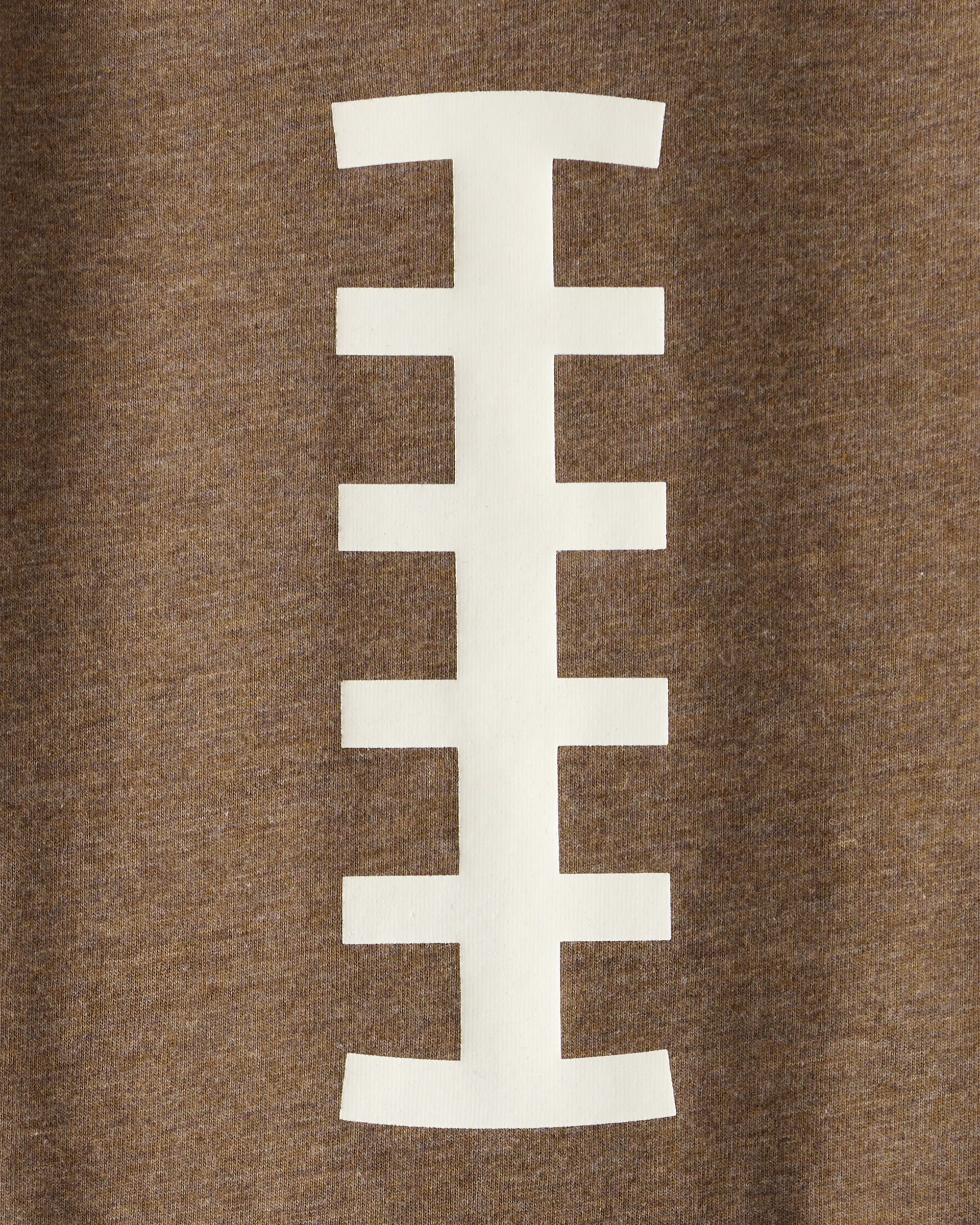 Carter's Baby Boy Football Long-Sleeve Graphic Bodysuit - Brown