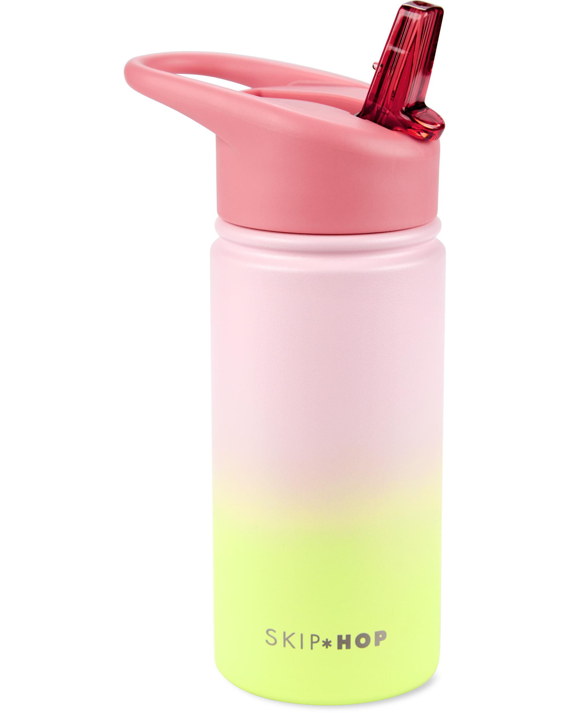 Carter's Wander Stainless Steel Water Bottle - Ombr- Pink