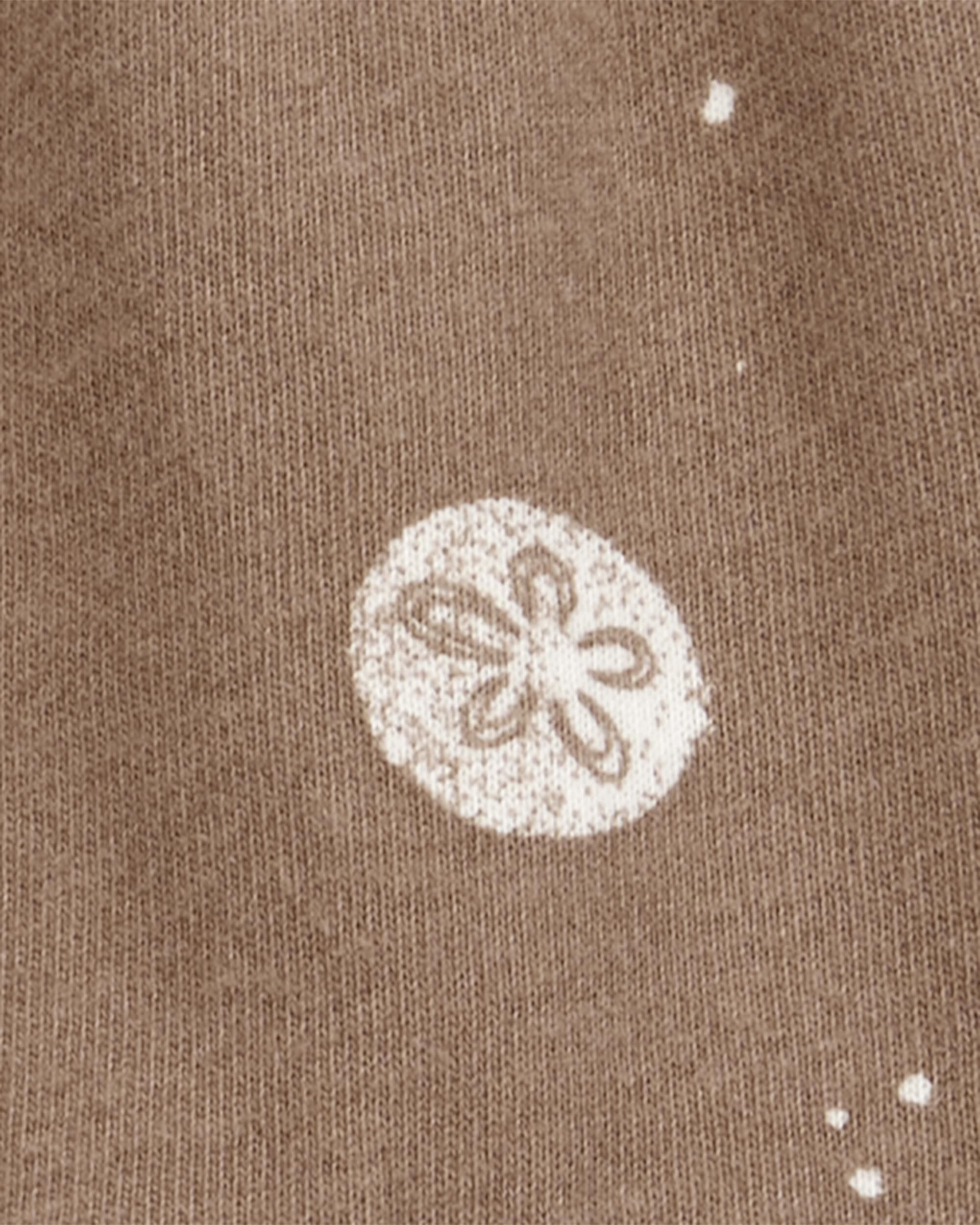 Carter's Baby Sand Dollar Tiered Sunsuit - Brown