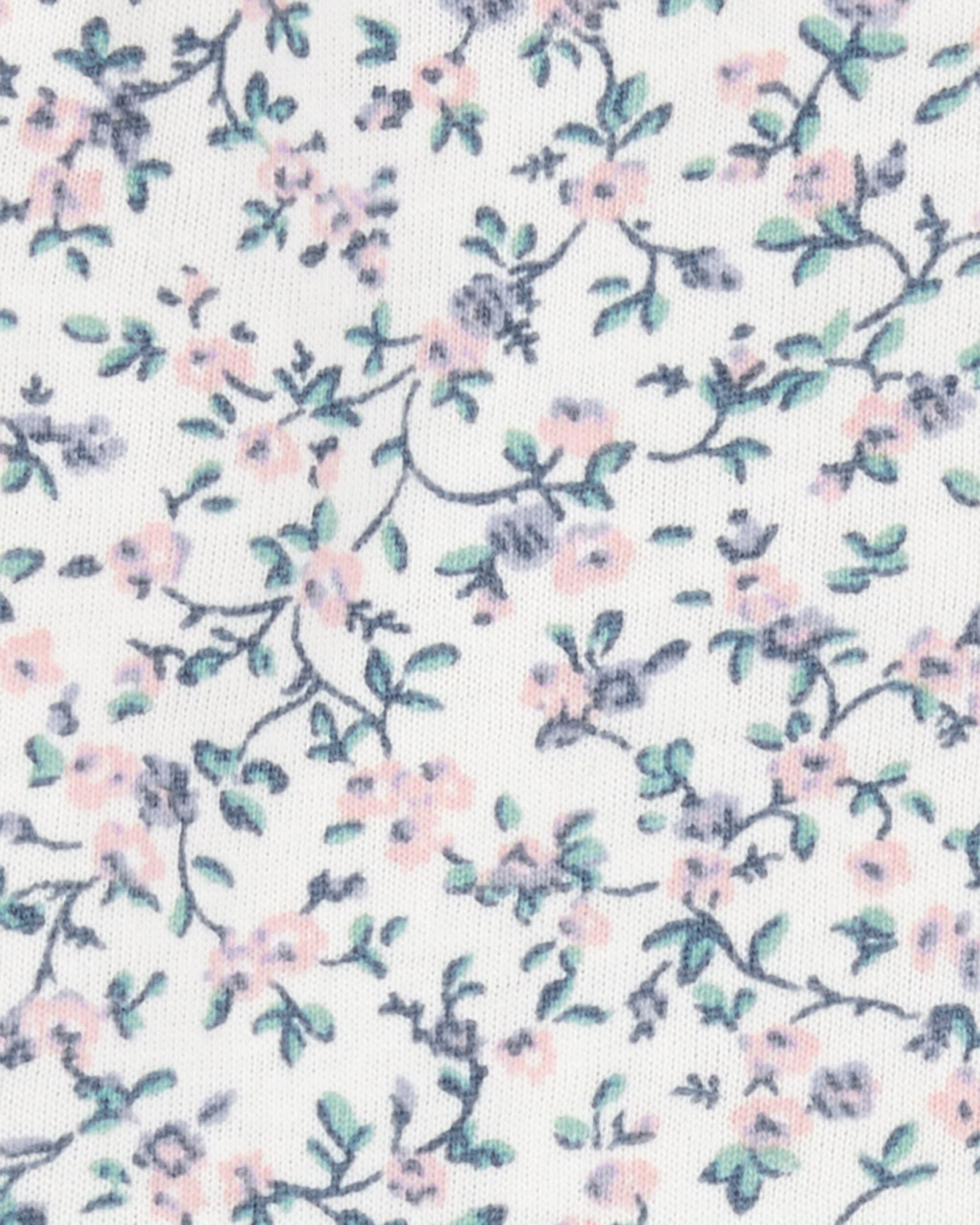 Carter's Baby Floral Short-Sleeve Bodysuit