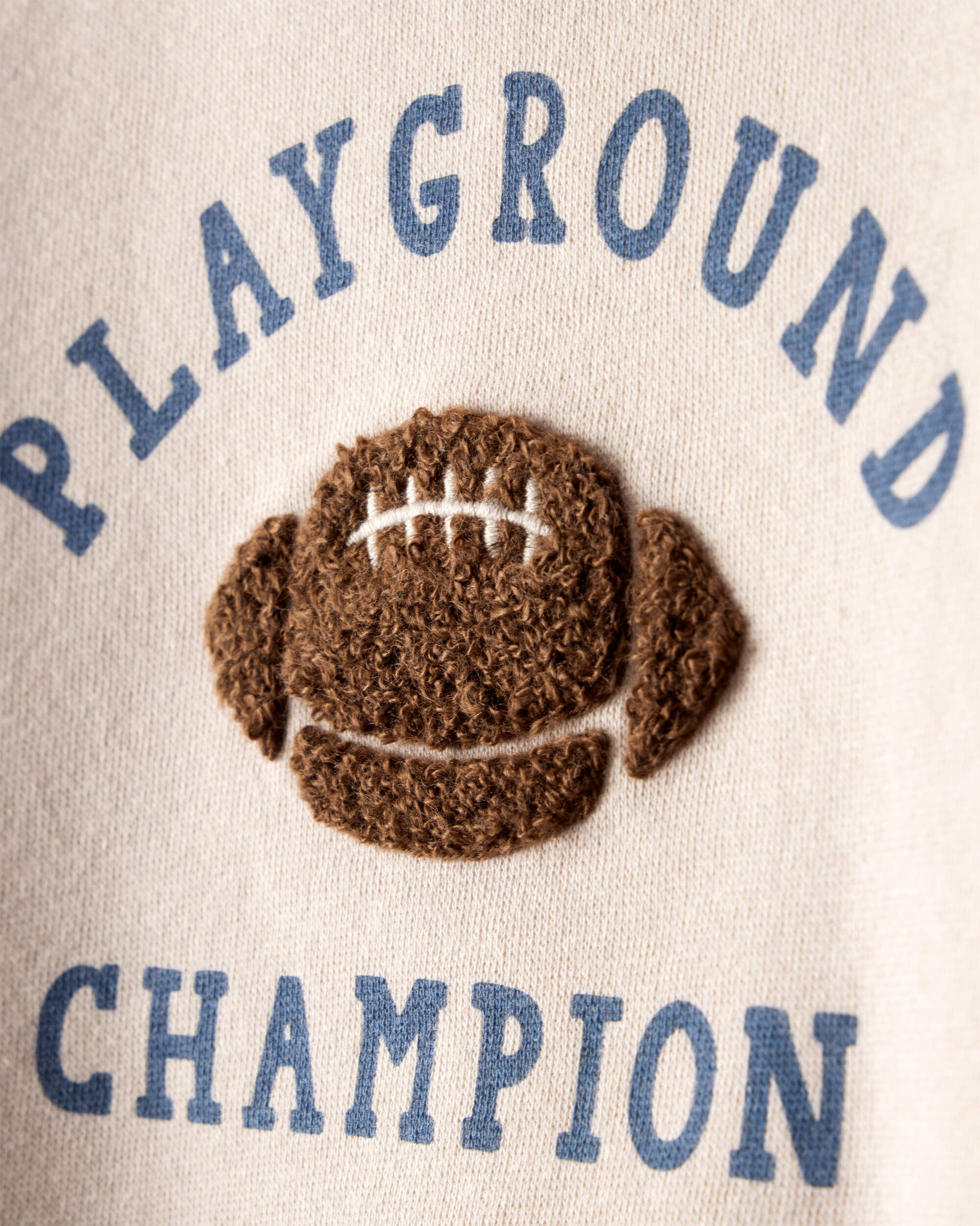 Carter's Baby Boy Football Long-Sleeve Tee & Pant Set