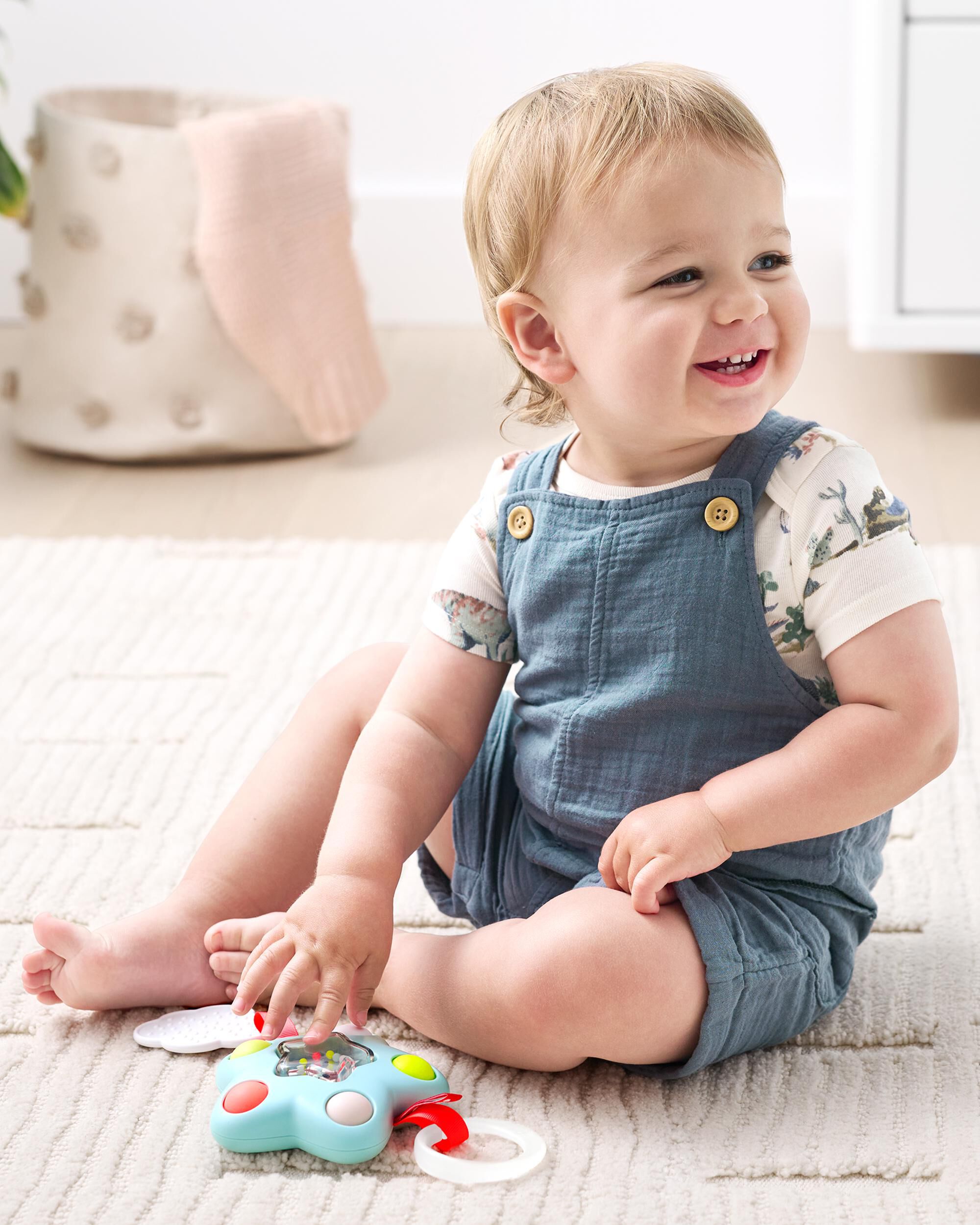 Carter's Baby Silver Lining Cloud Pop Star Baby Sensory Toy