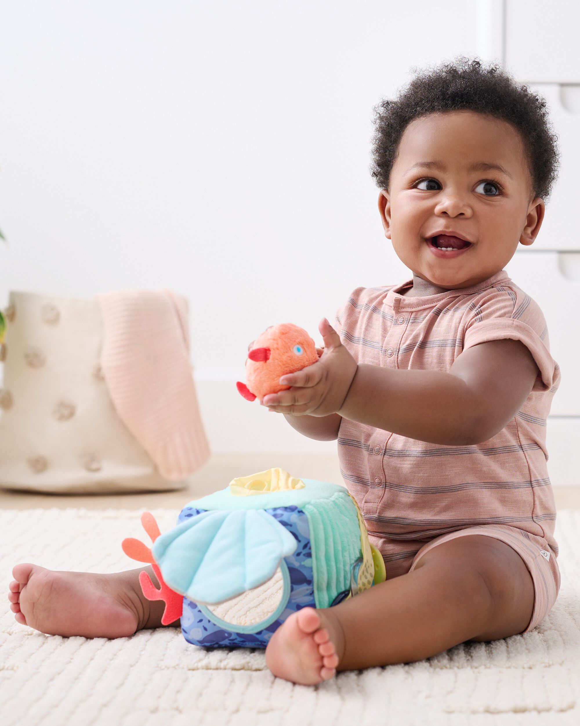 Carter's Seascape Soft Baby Activity Cube