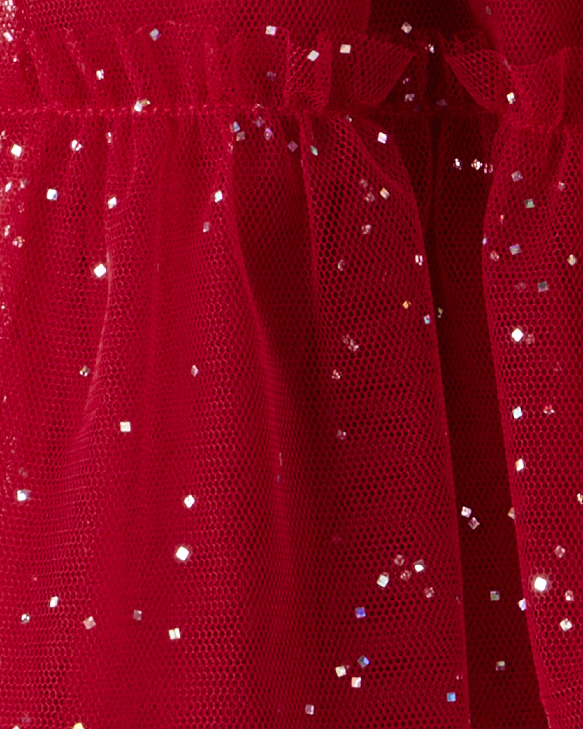 Carter's Toddler Girl 2-Piece Snowflake Print Long-Sleeve Top & Skirt Set - Red/White